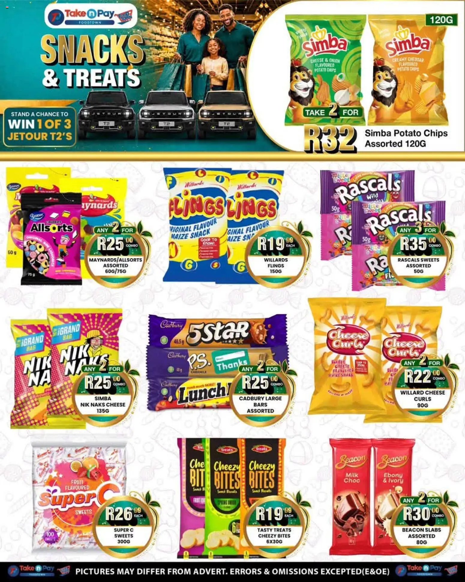 Take n Pay Specials