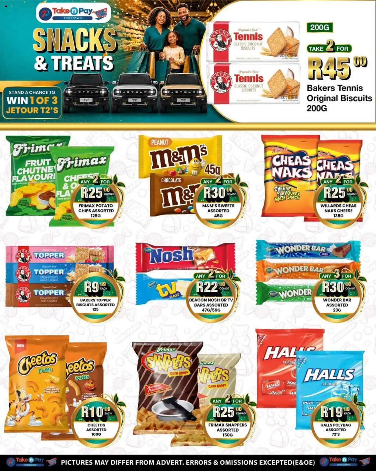 Take n Pay Specials