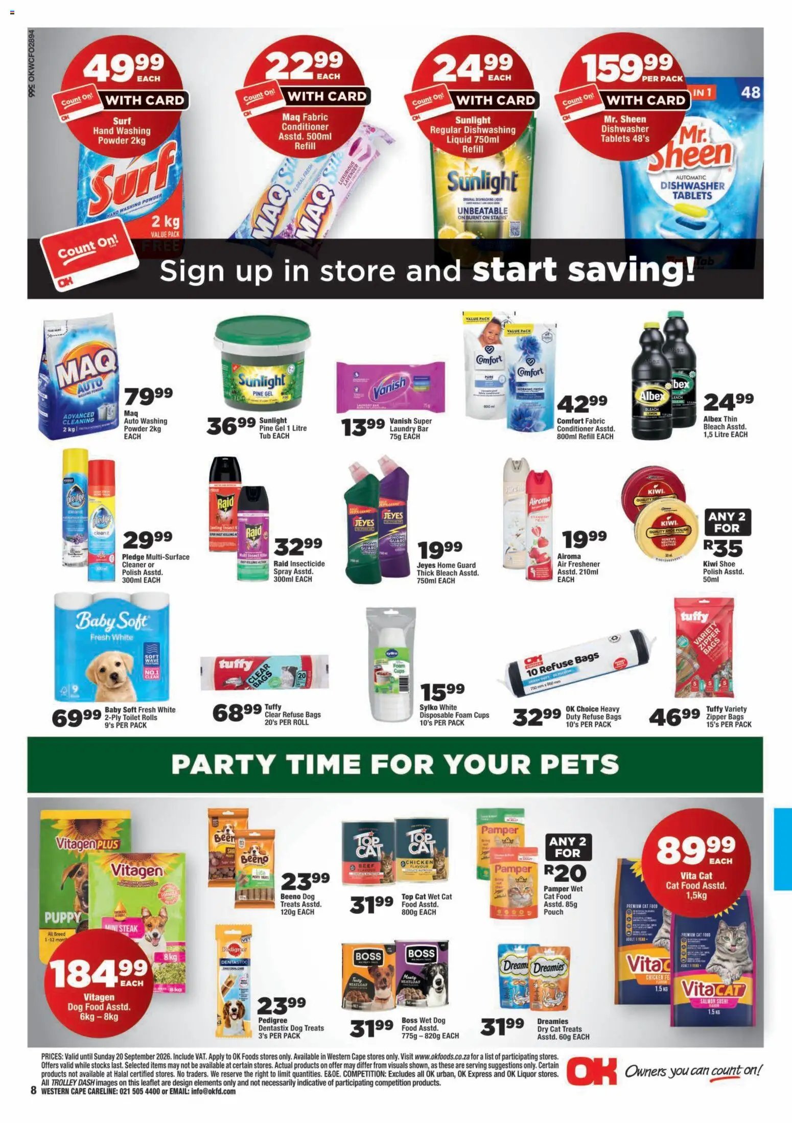 OK Foods - Western Cape - Specials