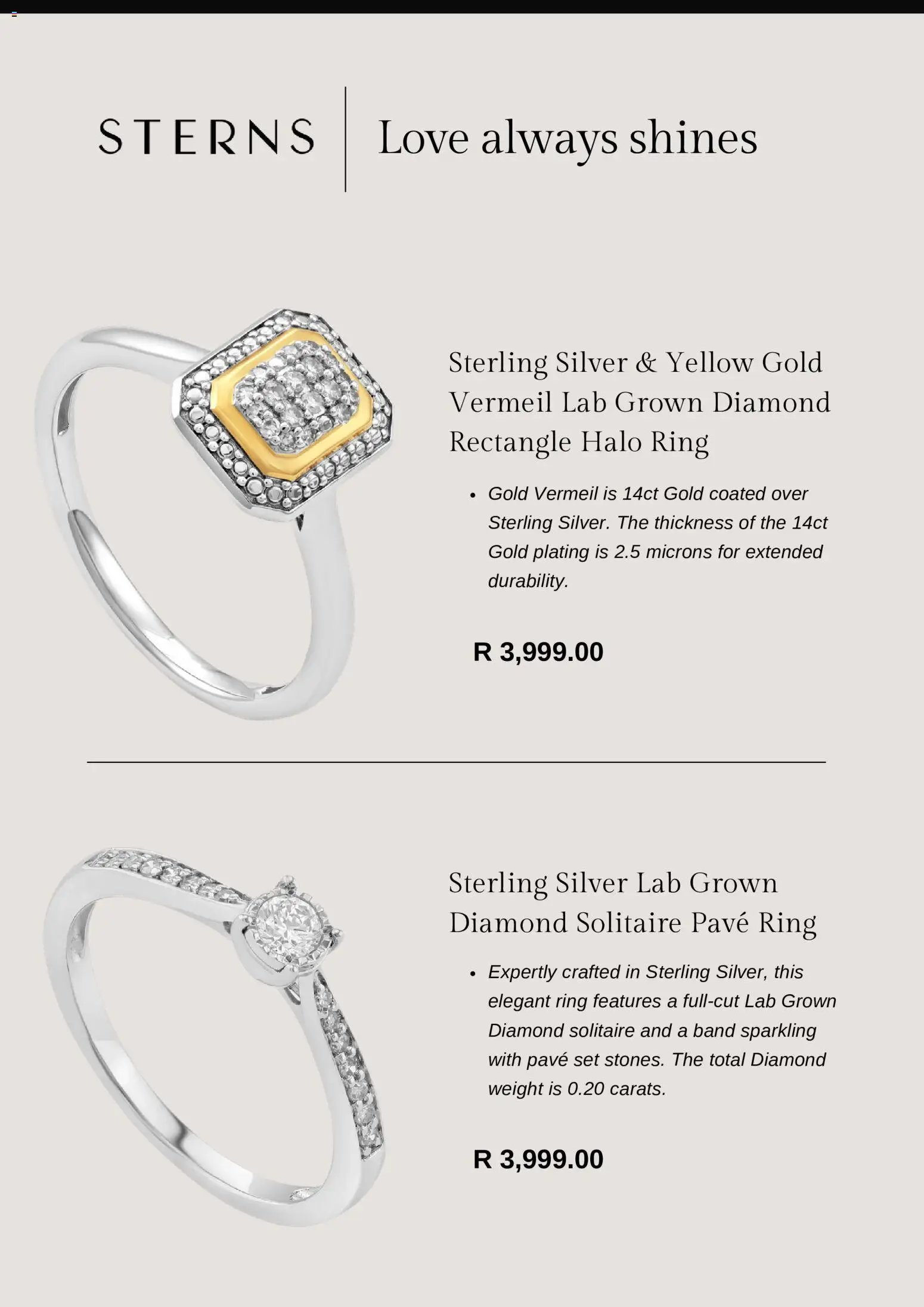 Sterns Specials