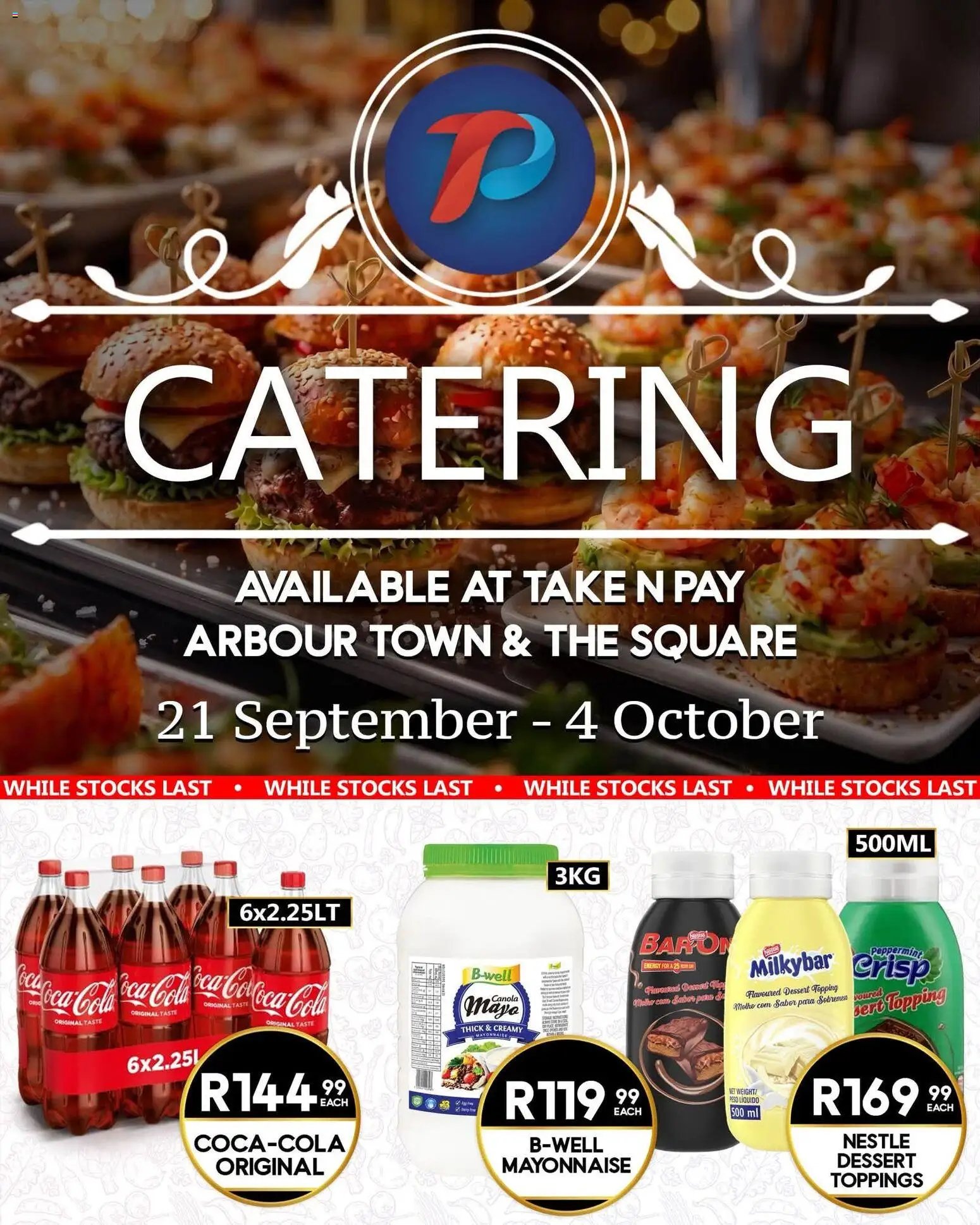 Take n Pay Catering Specials