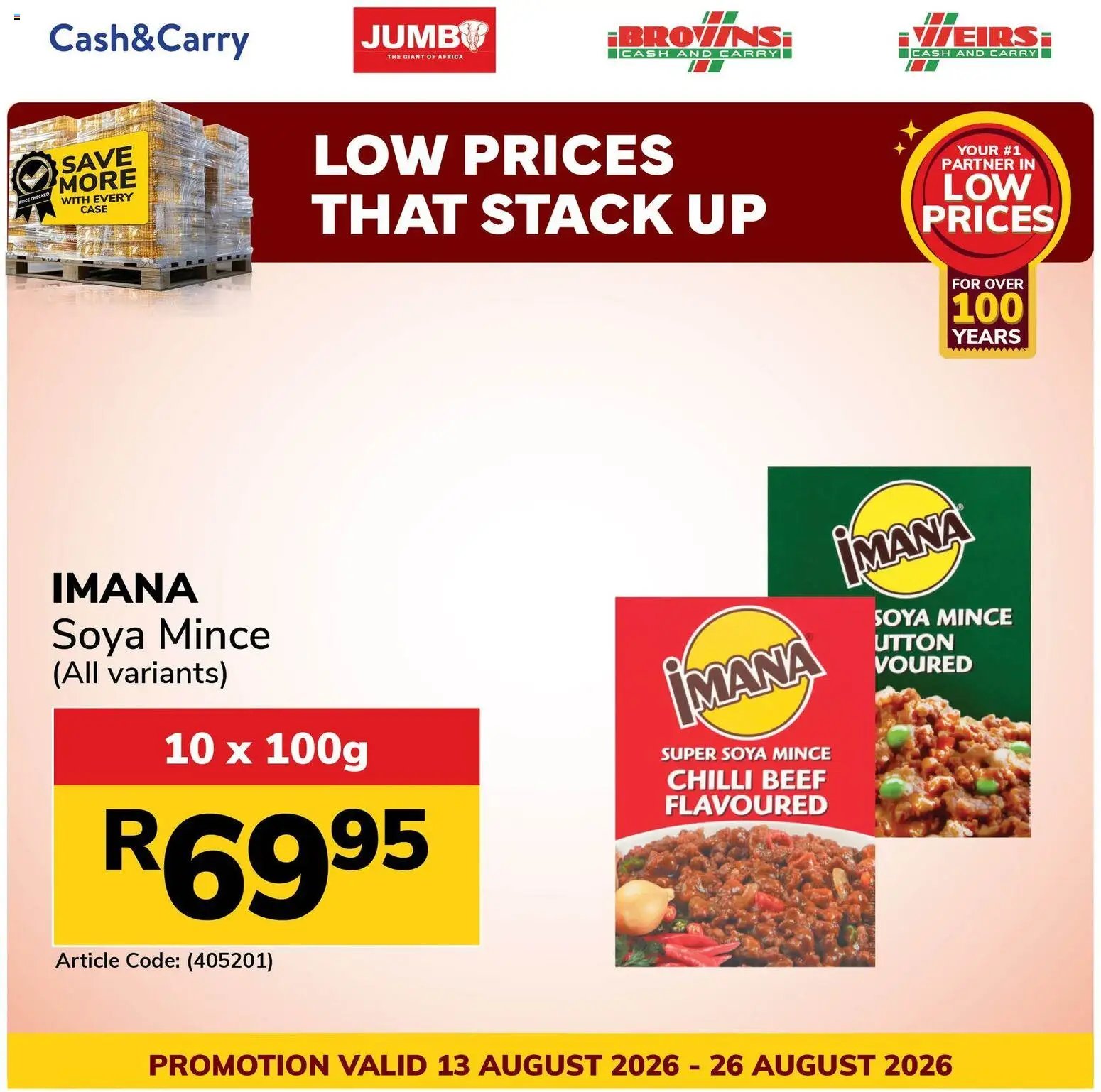Jumbo Specials