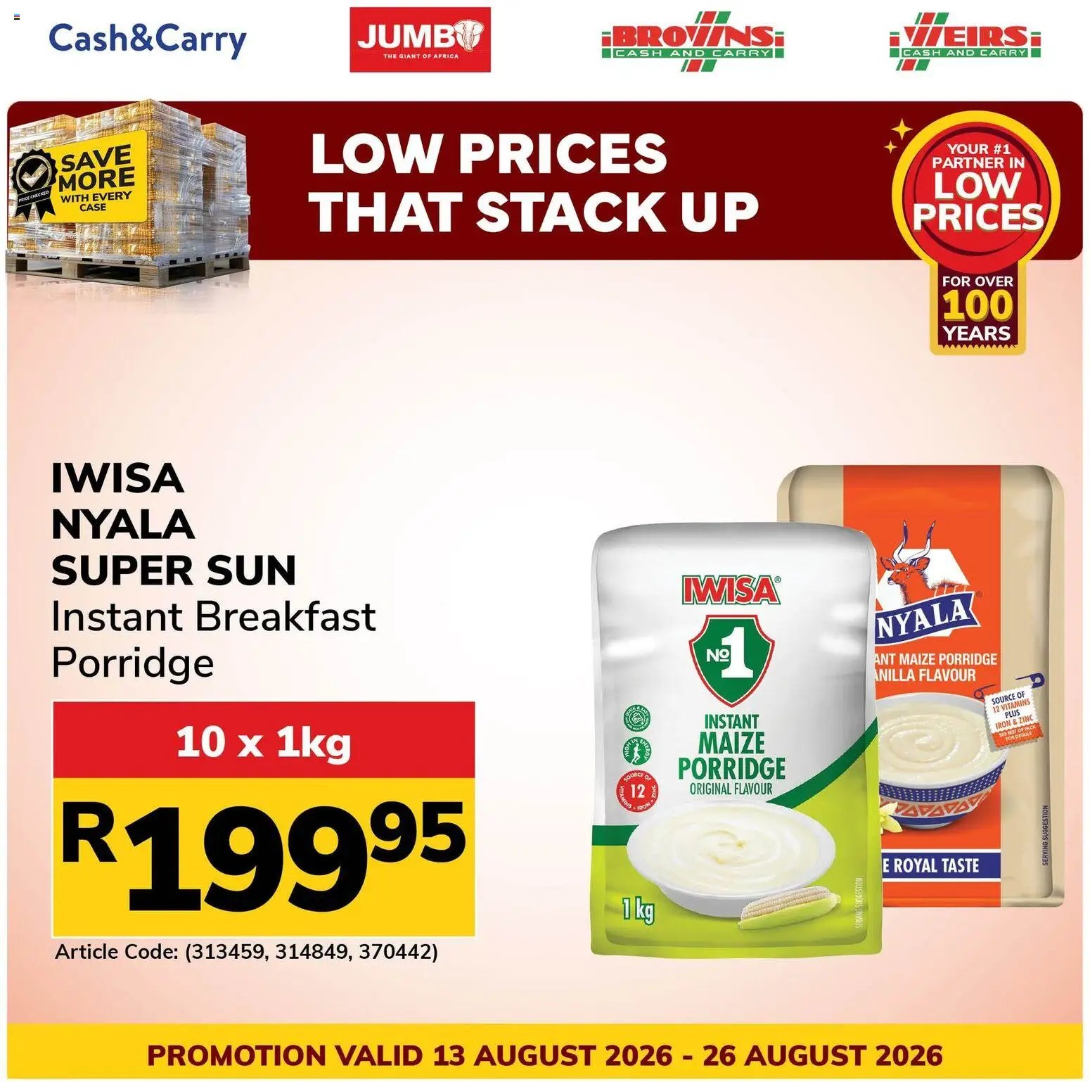 Jumbo Specials