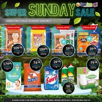 Super Save Sunday Savings