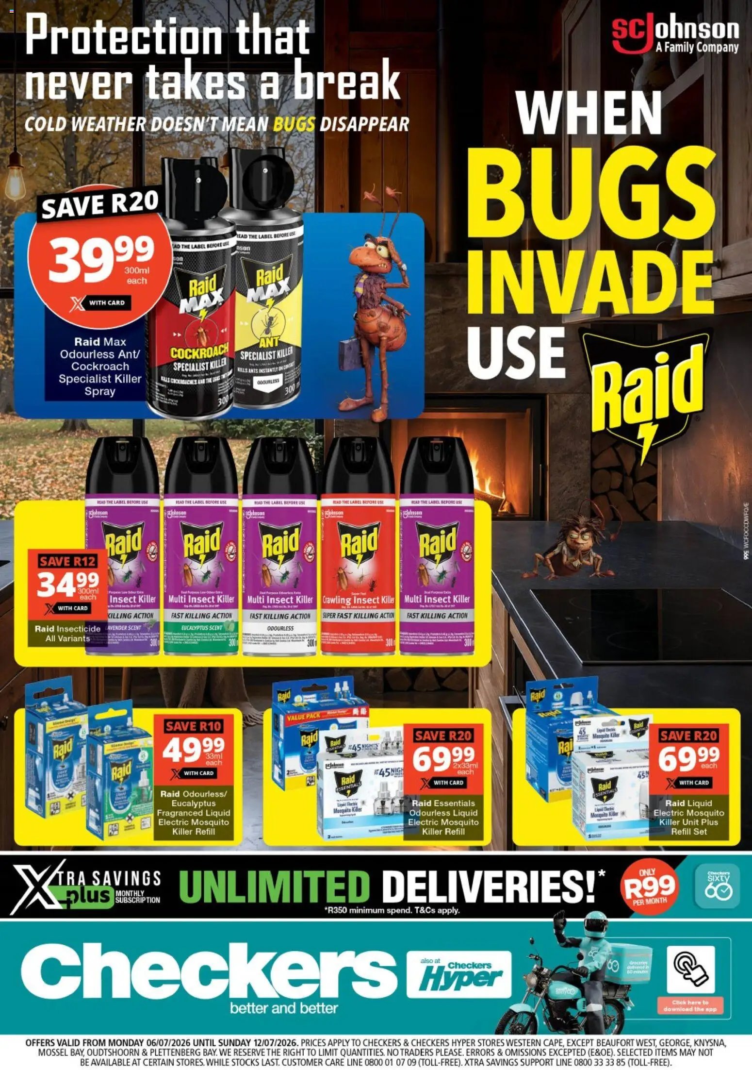 Checkers - Western Cape - Raid Promotion