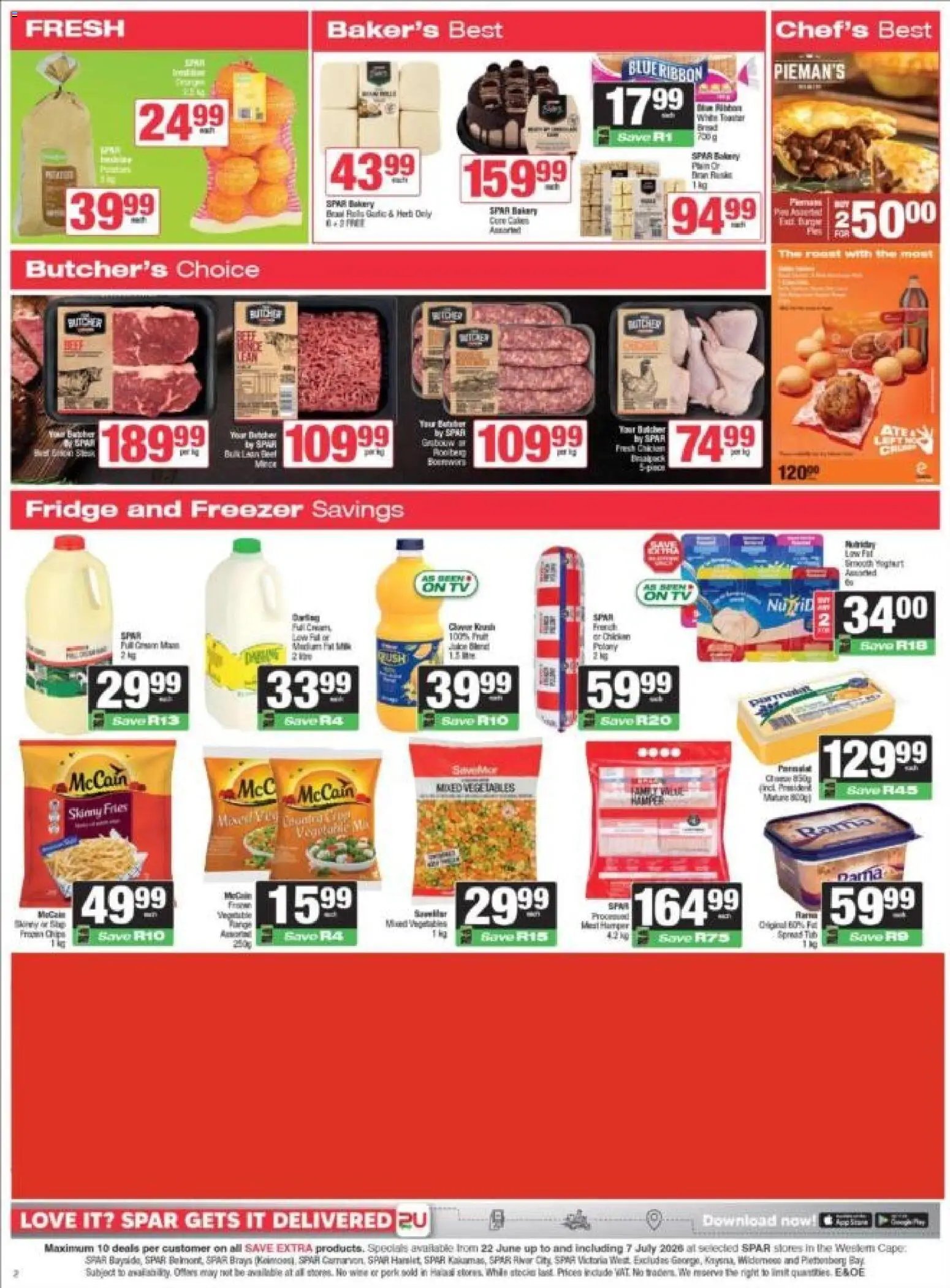 Spar - Western Cape - Weekly Specials