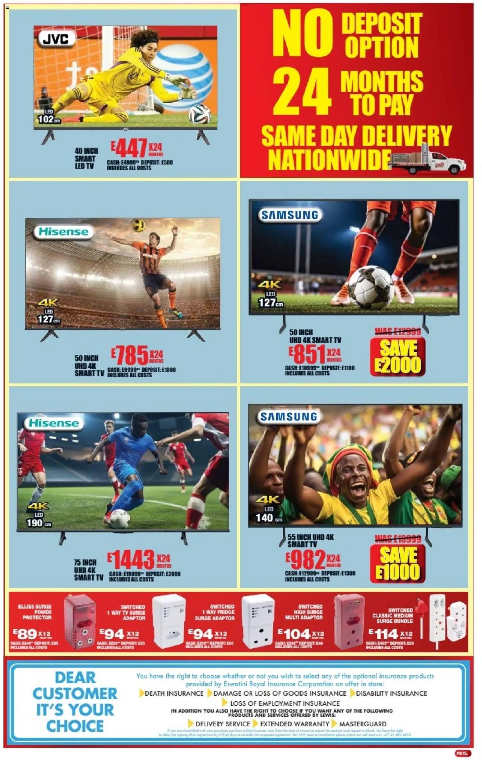 Lewis Stores Eswatini Brochure