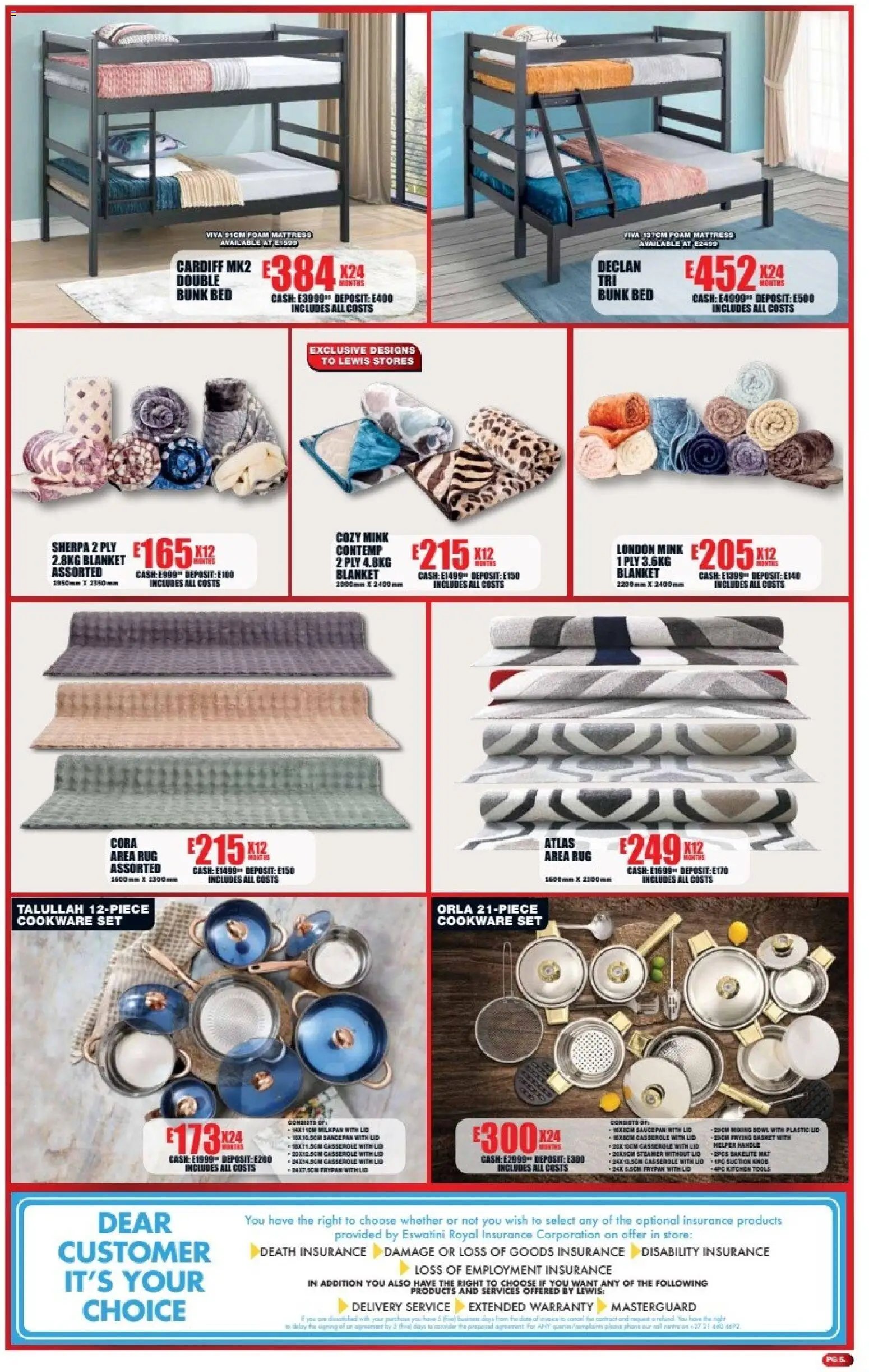 Lewis Stores Eswatini Brochure