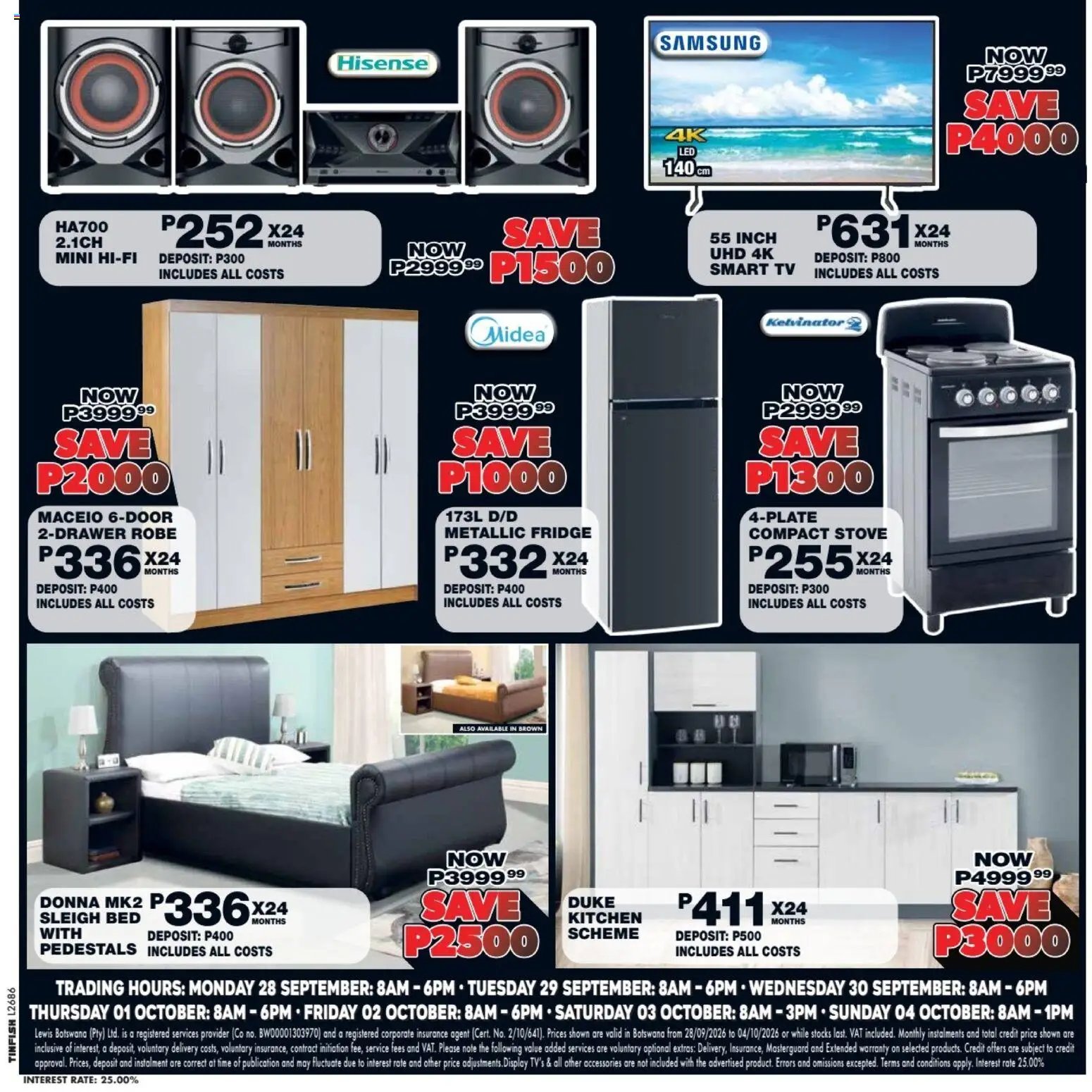 Lewis Stores Botswana Brochure