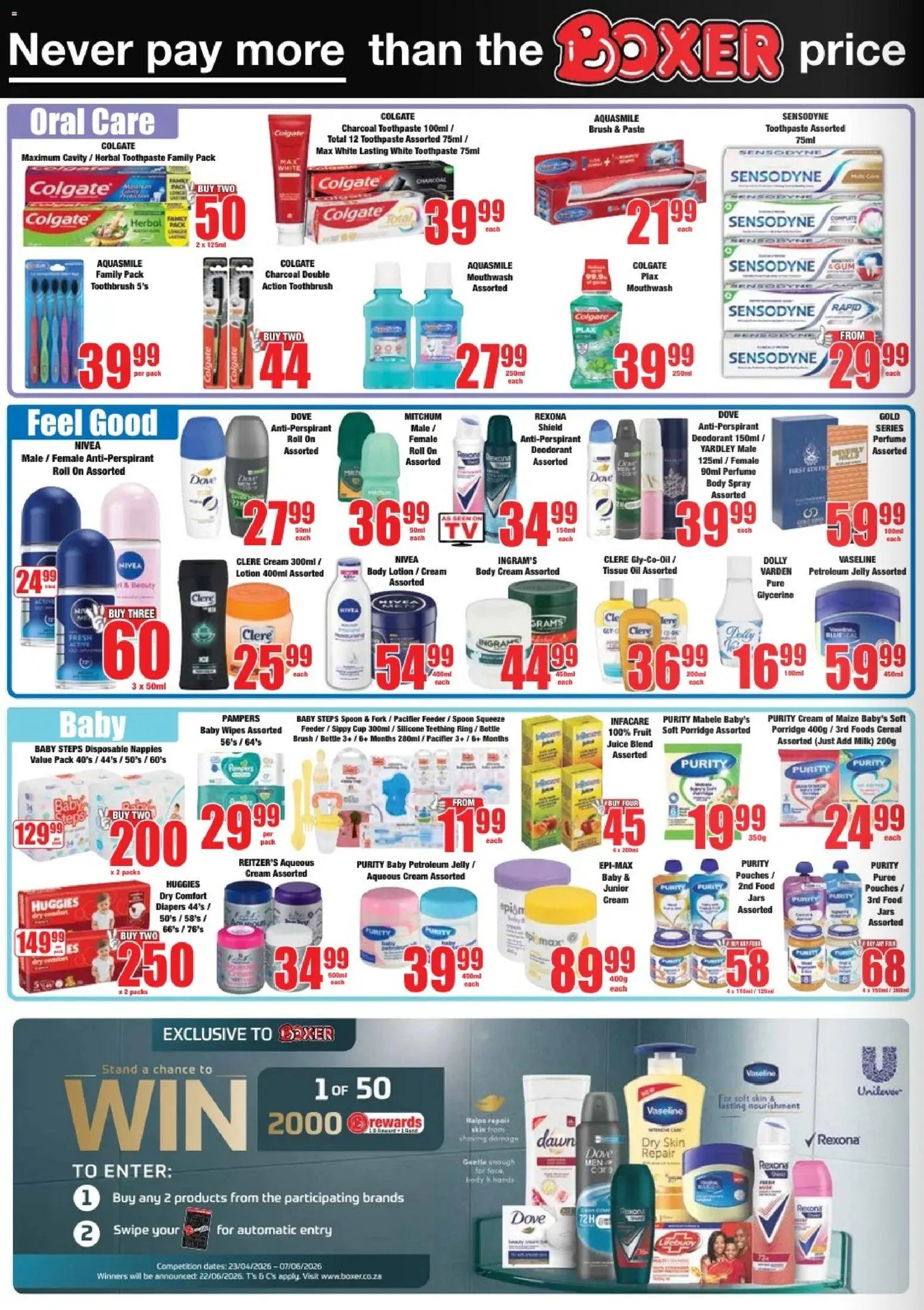 Boxer Limpopo, Mpumalanga - Specials
