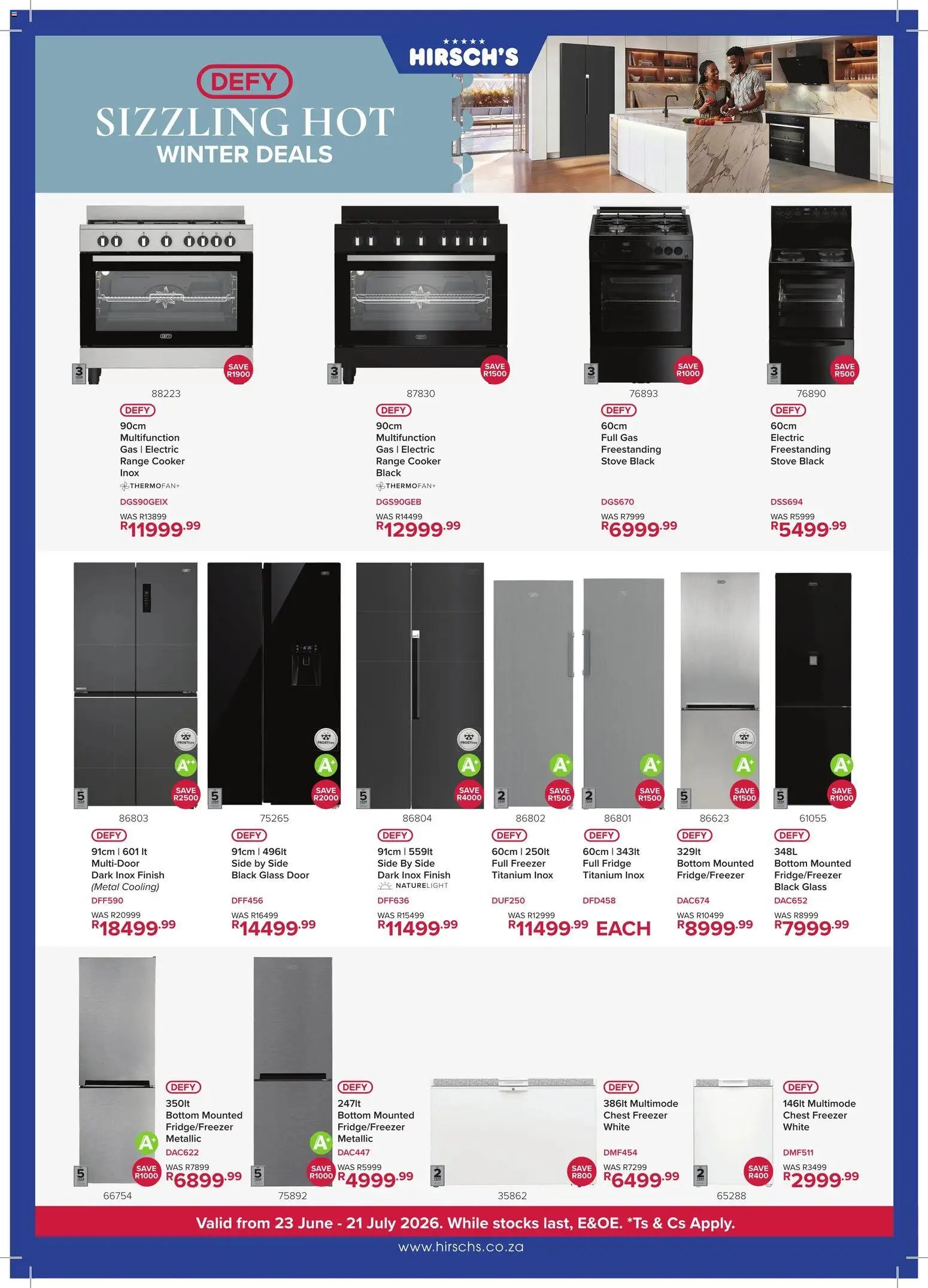 Hirsch's Specials