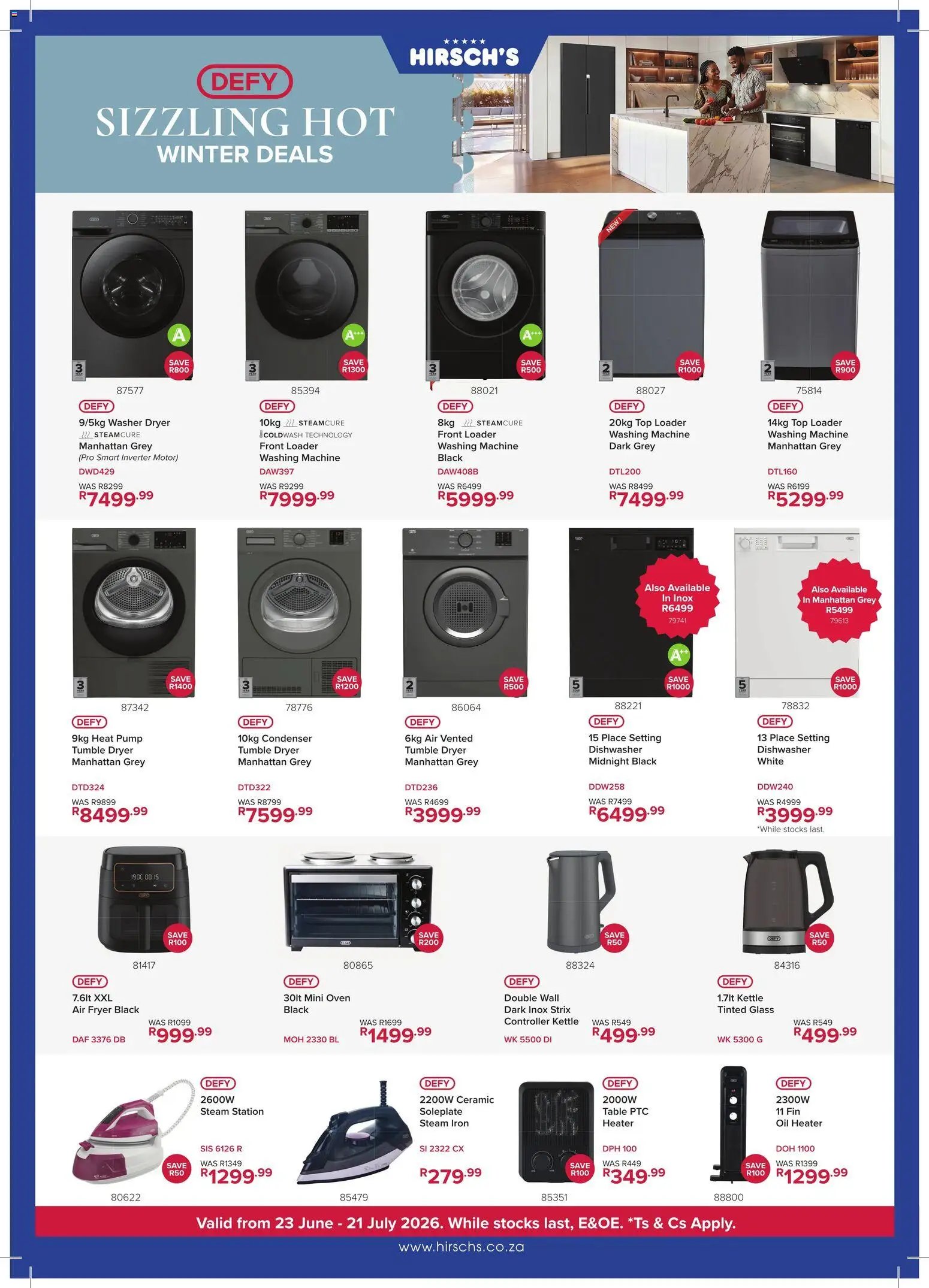 Hirsch's Specials
