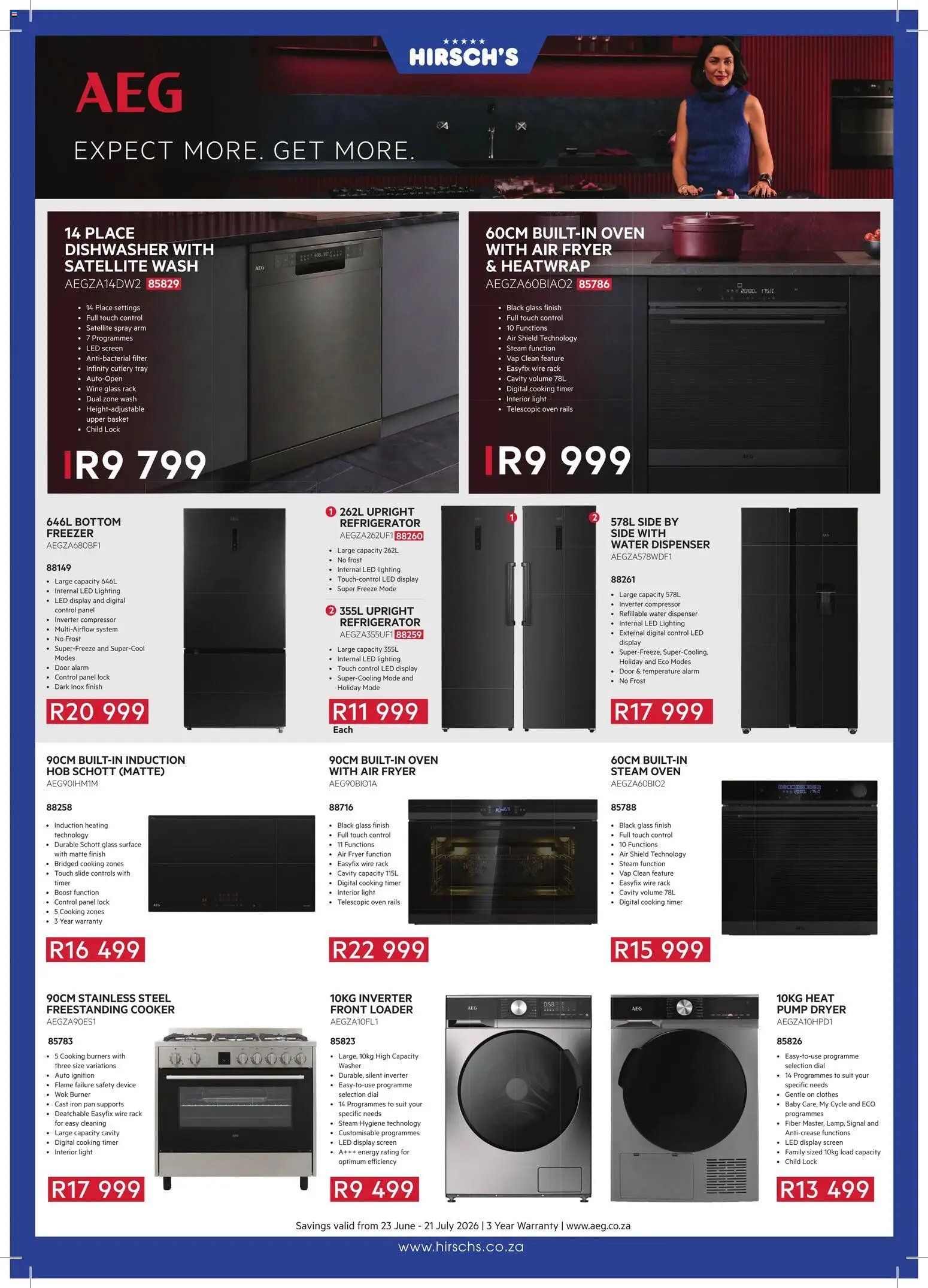Hirsch's Specials