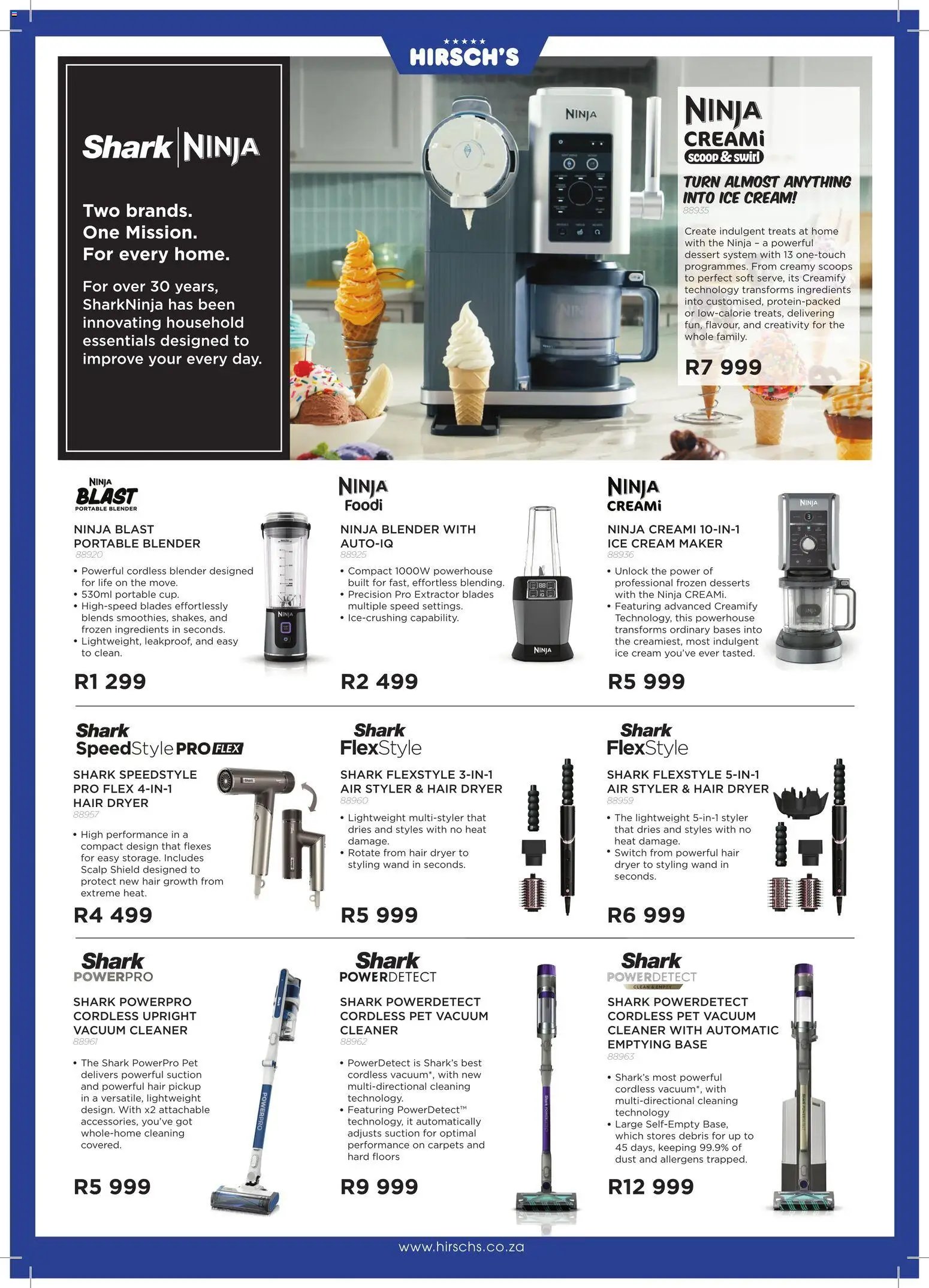 Hirsch's Specials