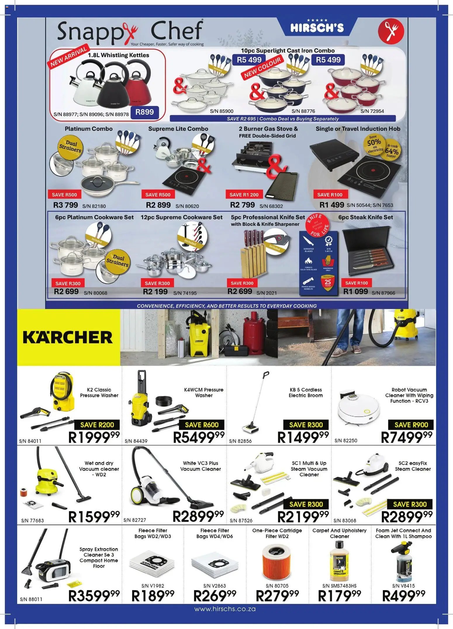 Hirsch's Specials