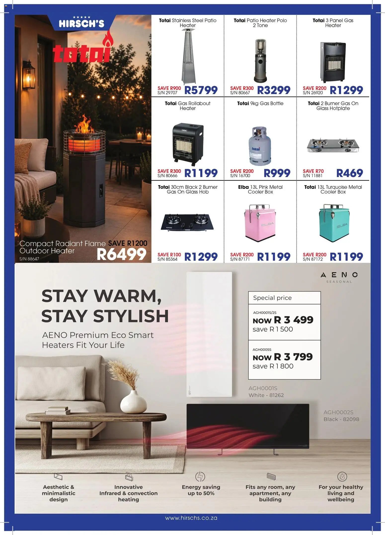 Hirsch's Specials