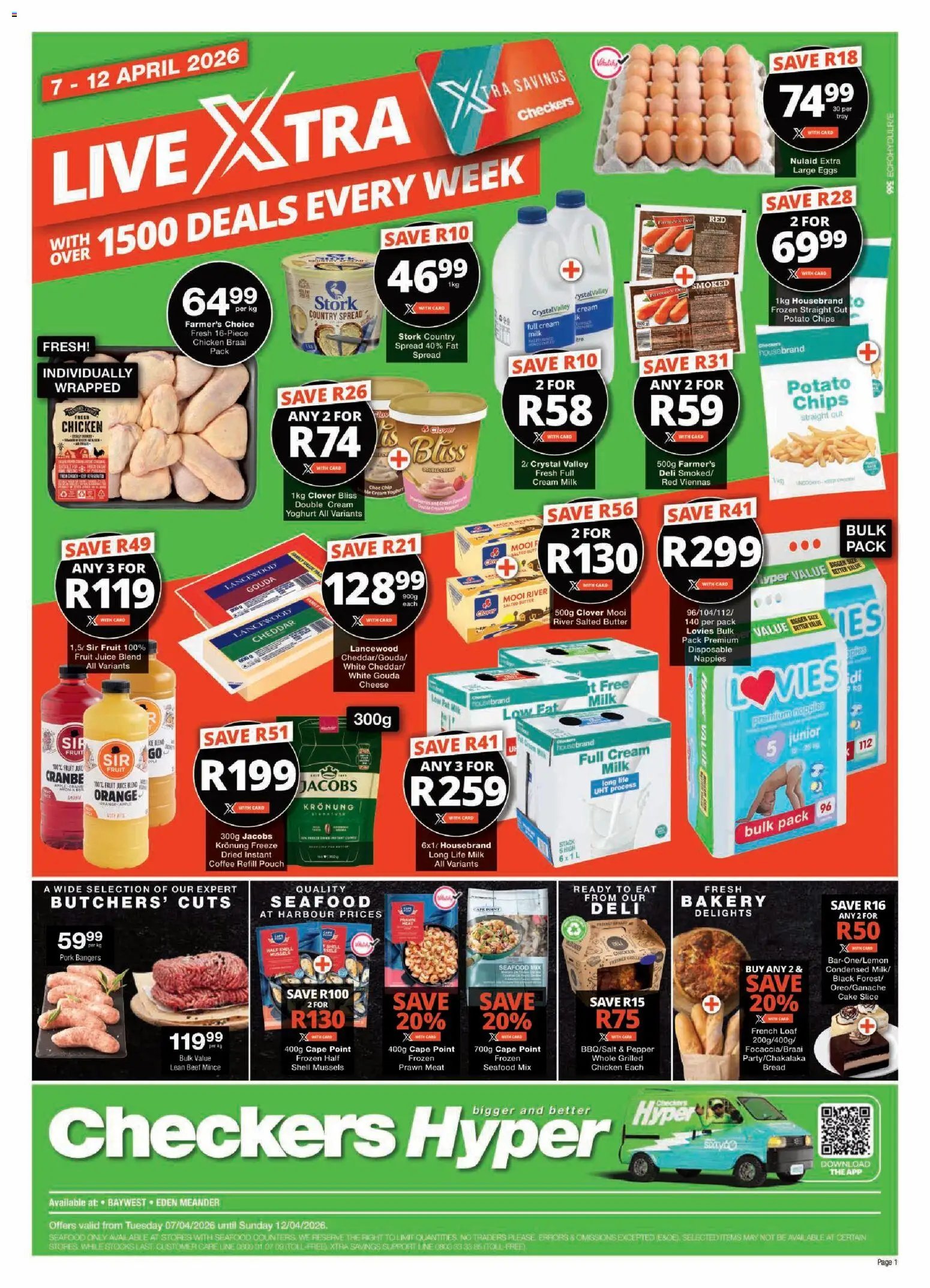Checkers - Eastern Cape - Hyper April Mid-Month Promotion (2026-04-07 - 2026-04-12) | 1