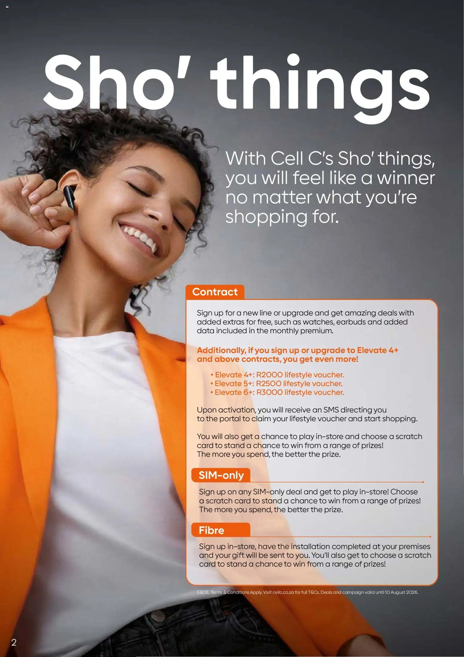 Cell C Sho' things