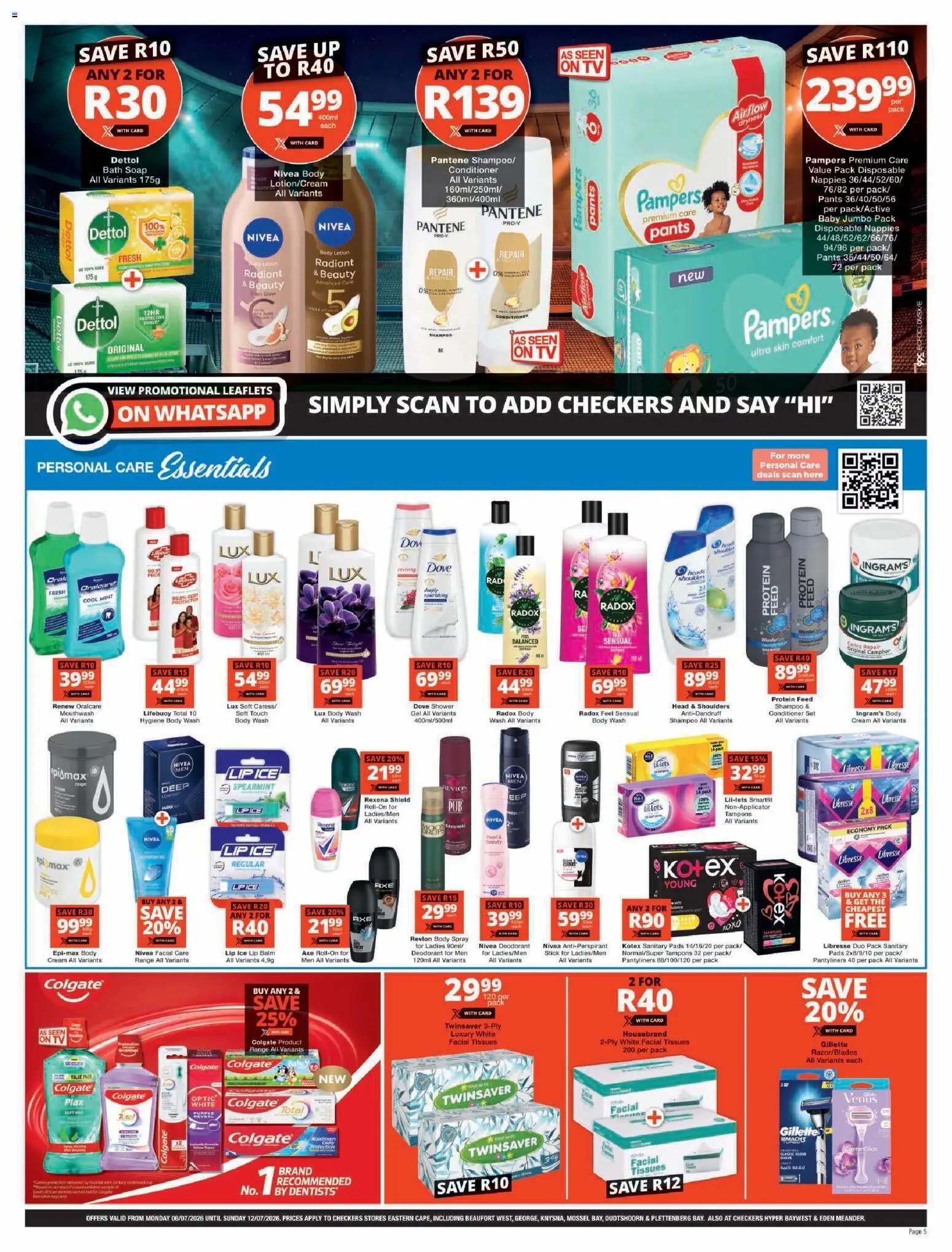 Checkers - Eastern Cape - XXL Savings Promotion Week 5