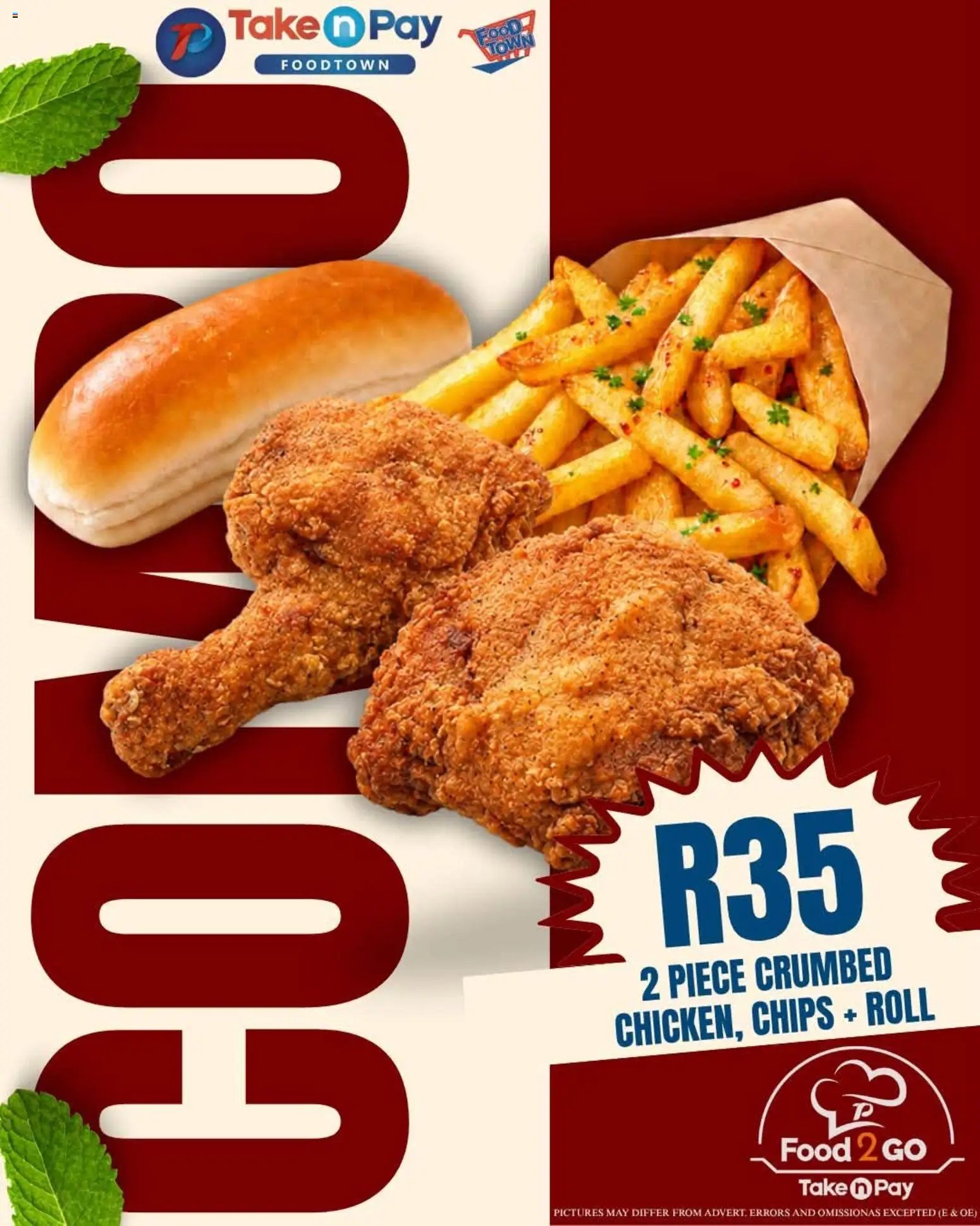 Take n Pay Food 2 Go Specials