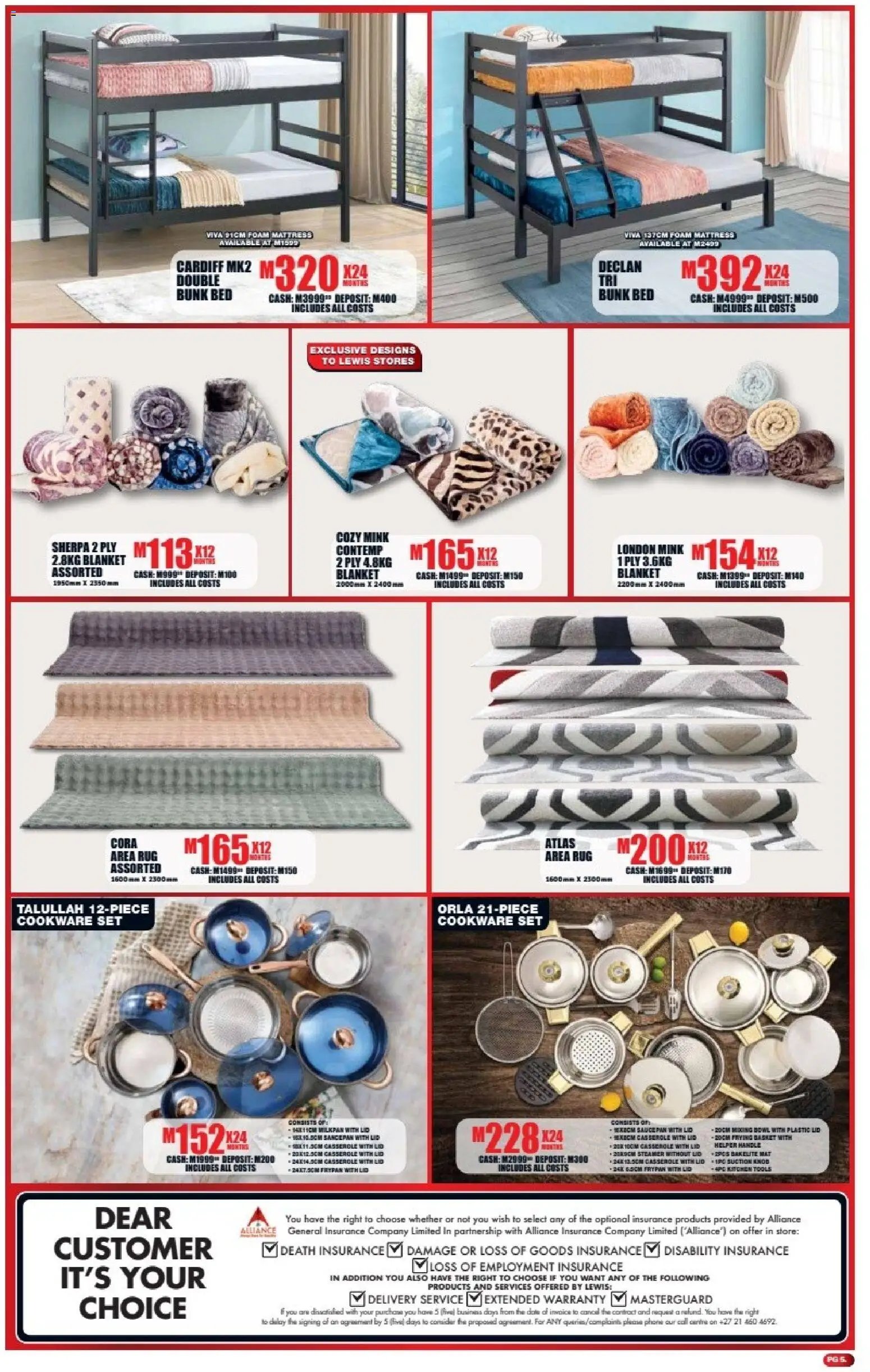 Lewis Stores Lesotho Brochure