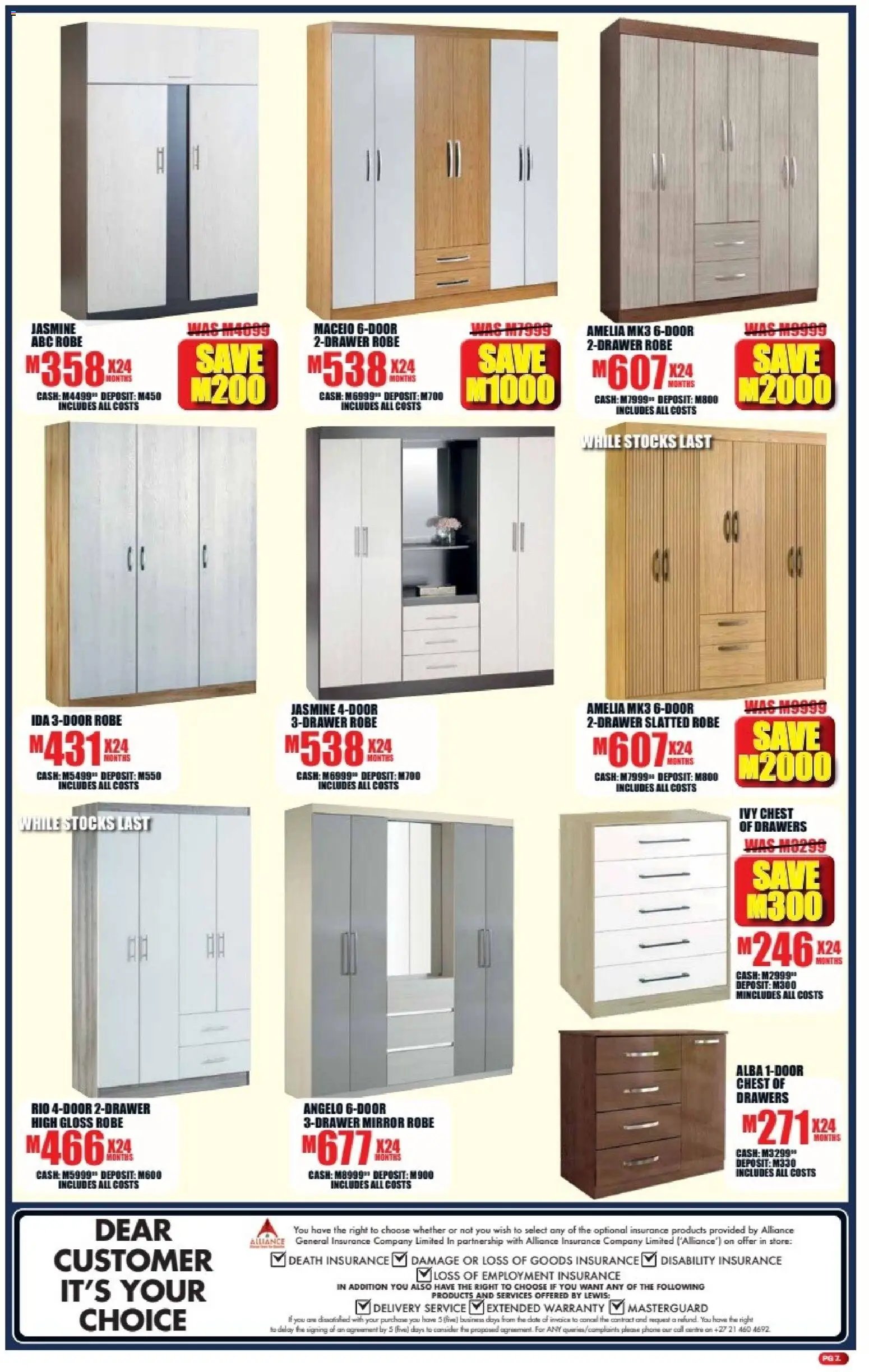 Lewis Stores Lesotho Brochure