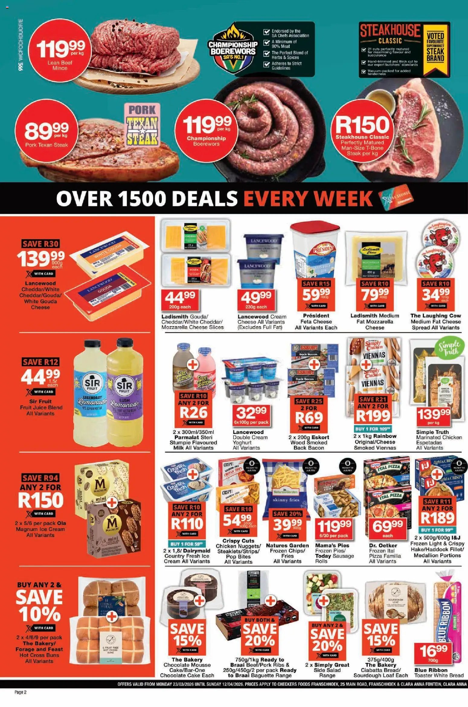 Checkers - Western Cape - Foods March Month (2026-03-23 - 2026-04-12) | 2