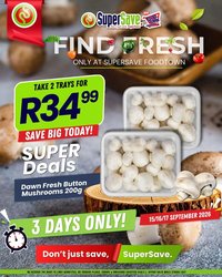 Super Save Mushroom deals