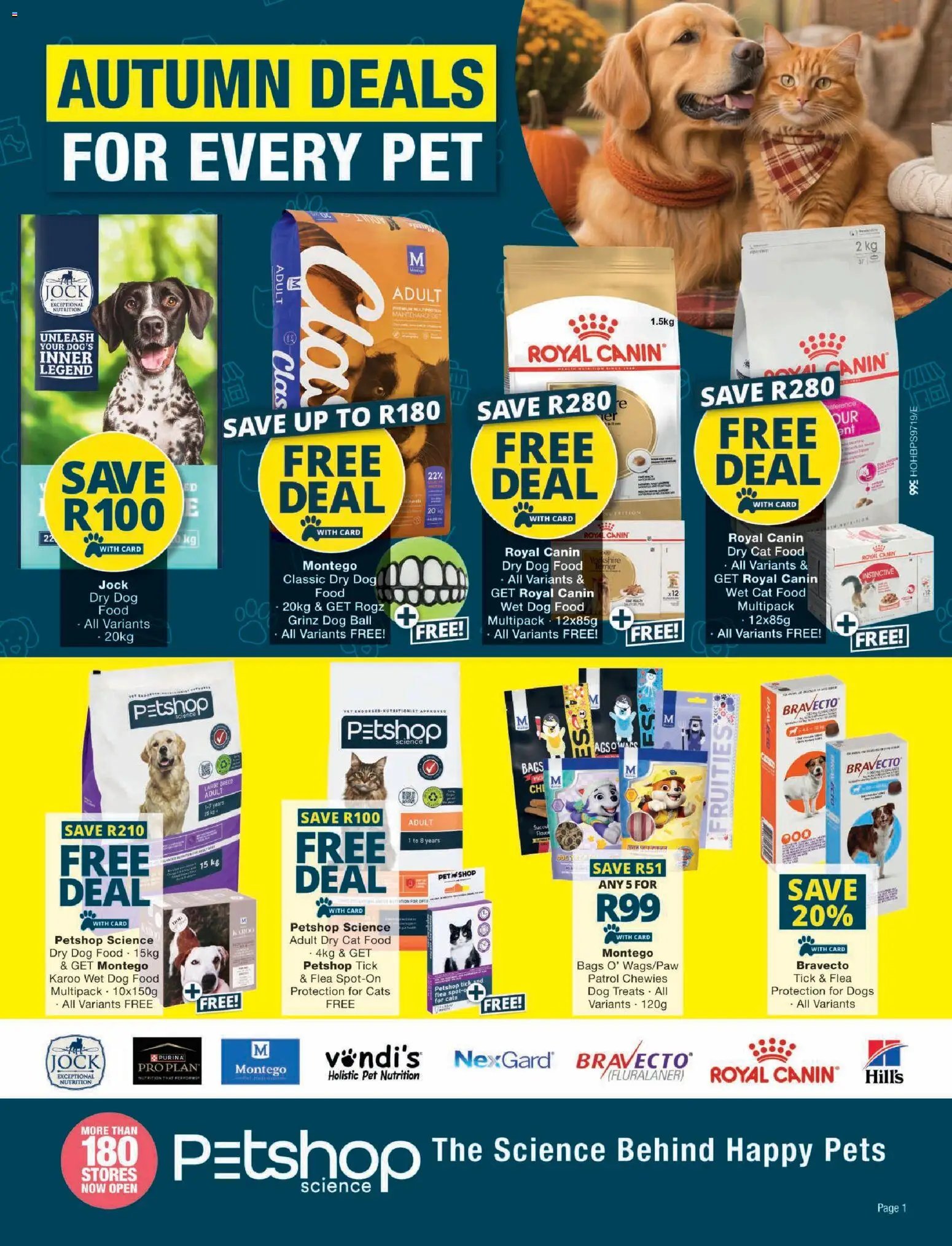 Checkers Petshop Science Autumn Deals