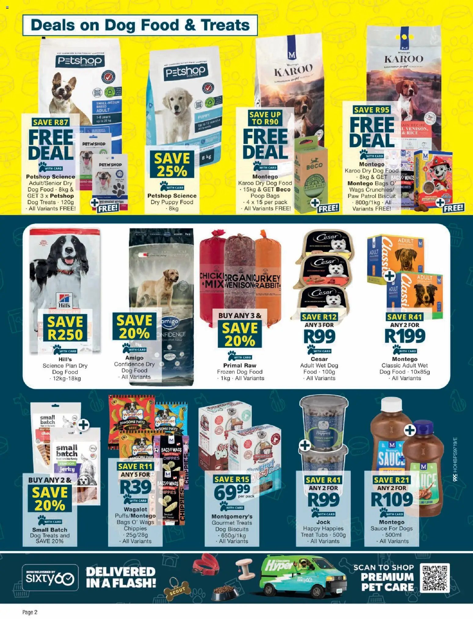 Checkers Petshop Science Autumn Deals