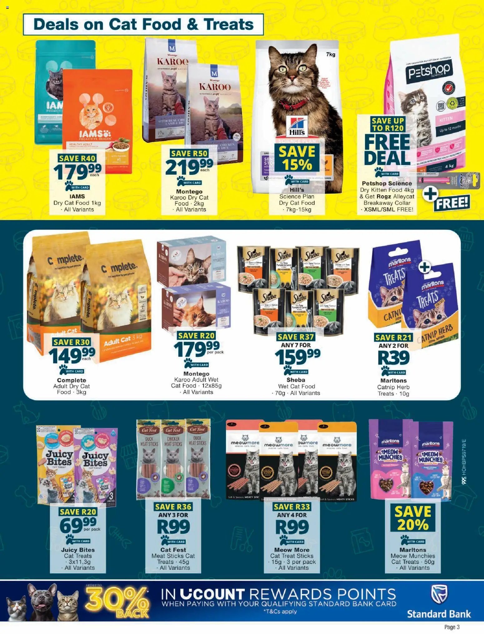 Checkers Petshop Science Autumn Deals