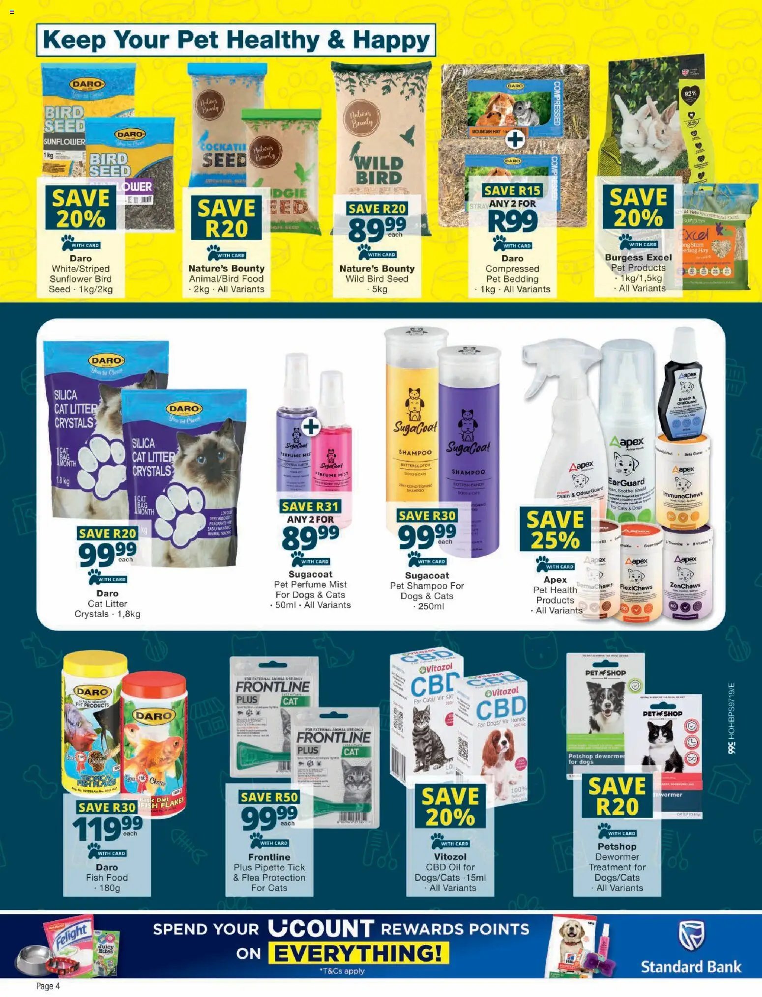 Checkers Petshop Science Autumn Deals