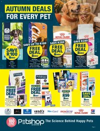 Checkers Petshop Science Autumn Deals