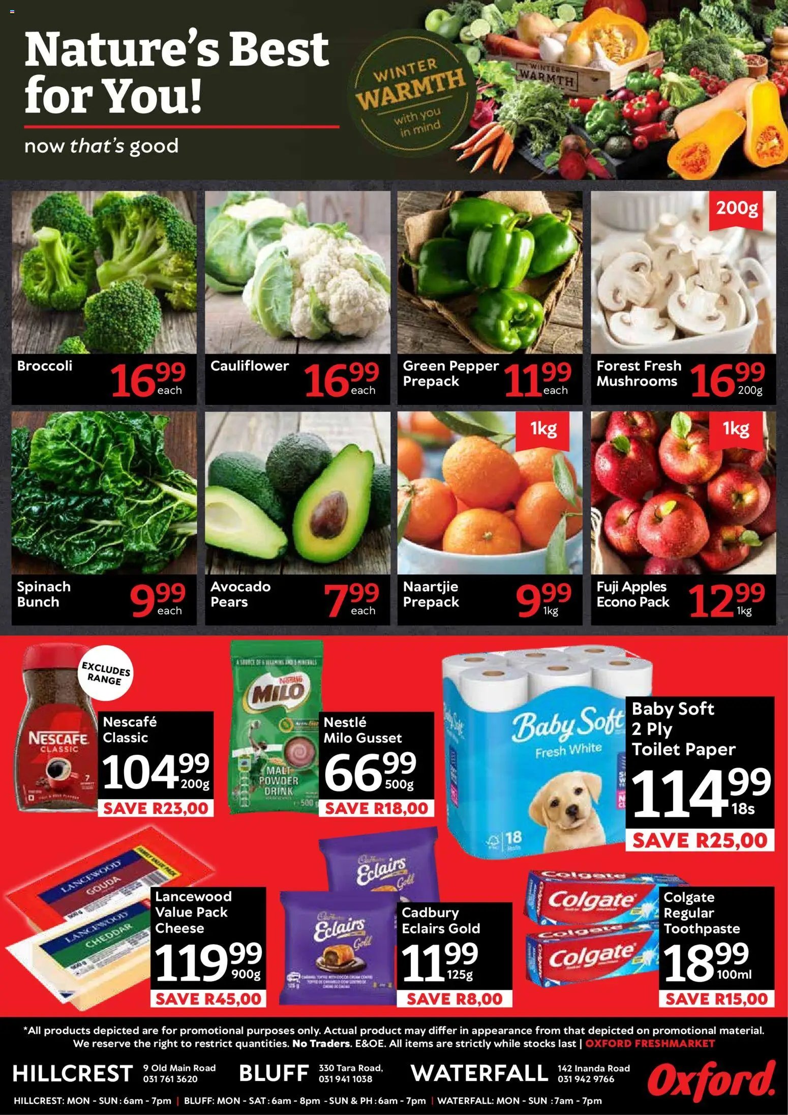 Oxford Freshmarket Price Drop