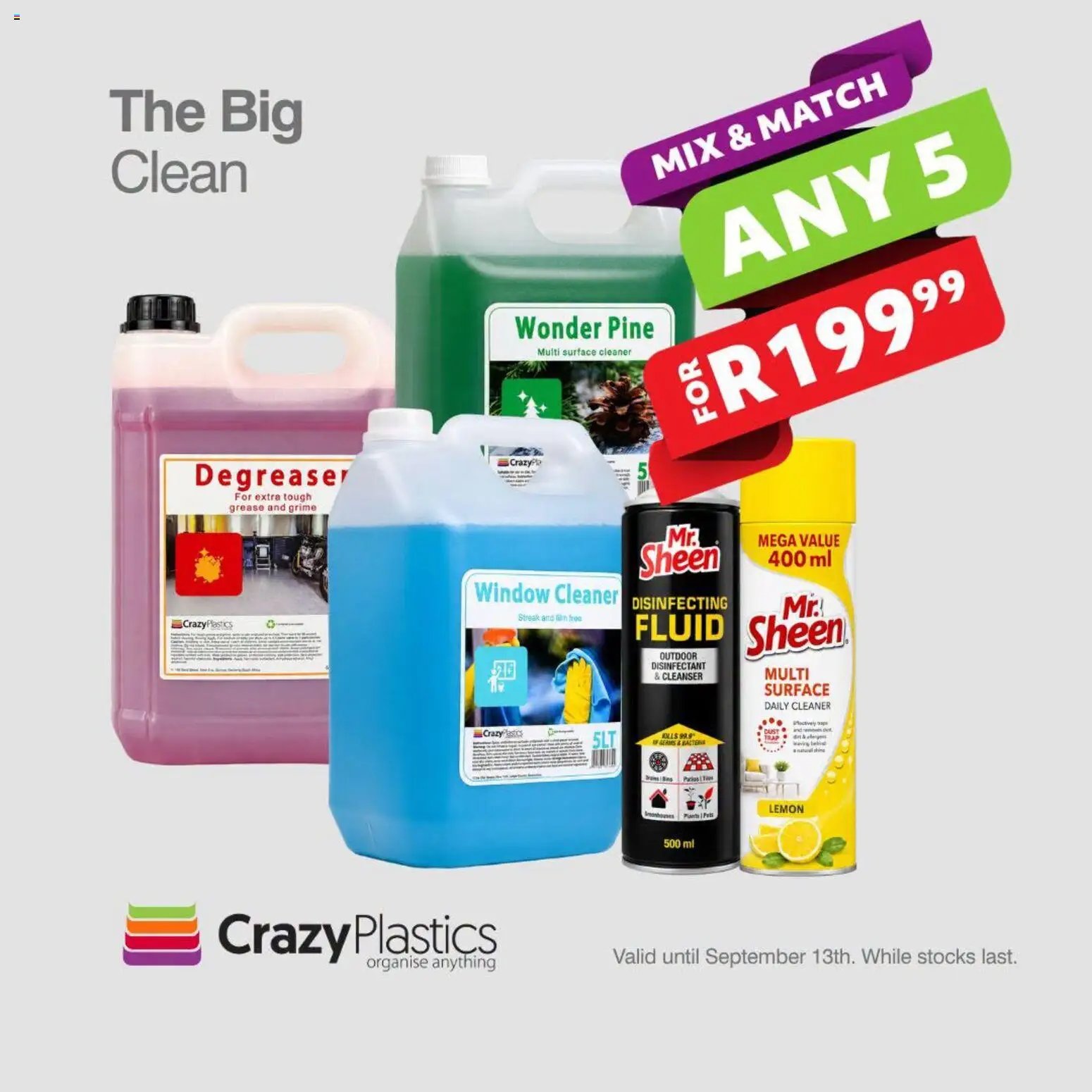 Crazy Plastics Specials