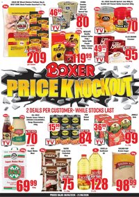 Boxer Free State, North West - Specials