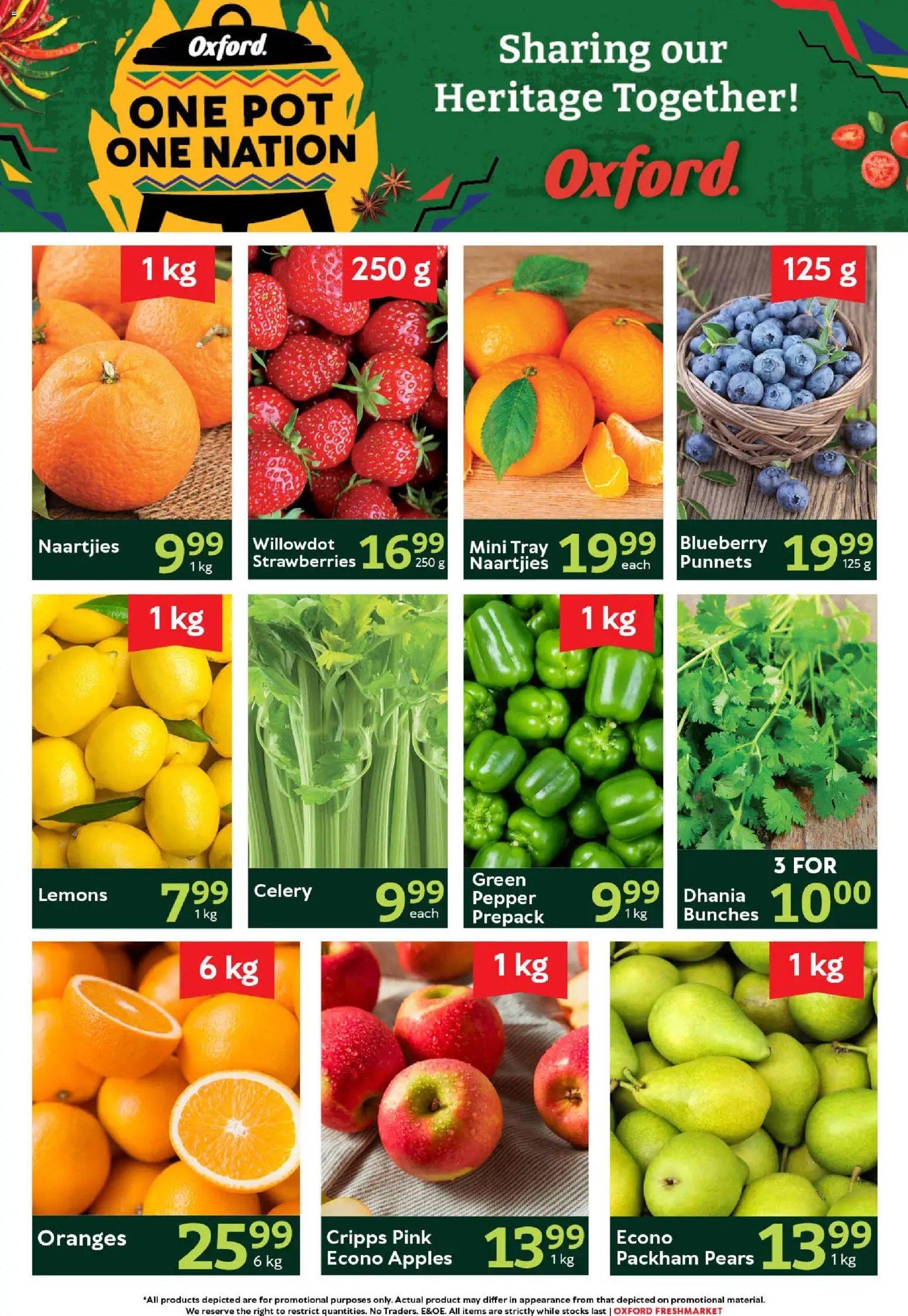 Oxford Freshmarket Tuesday Sale