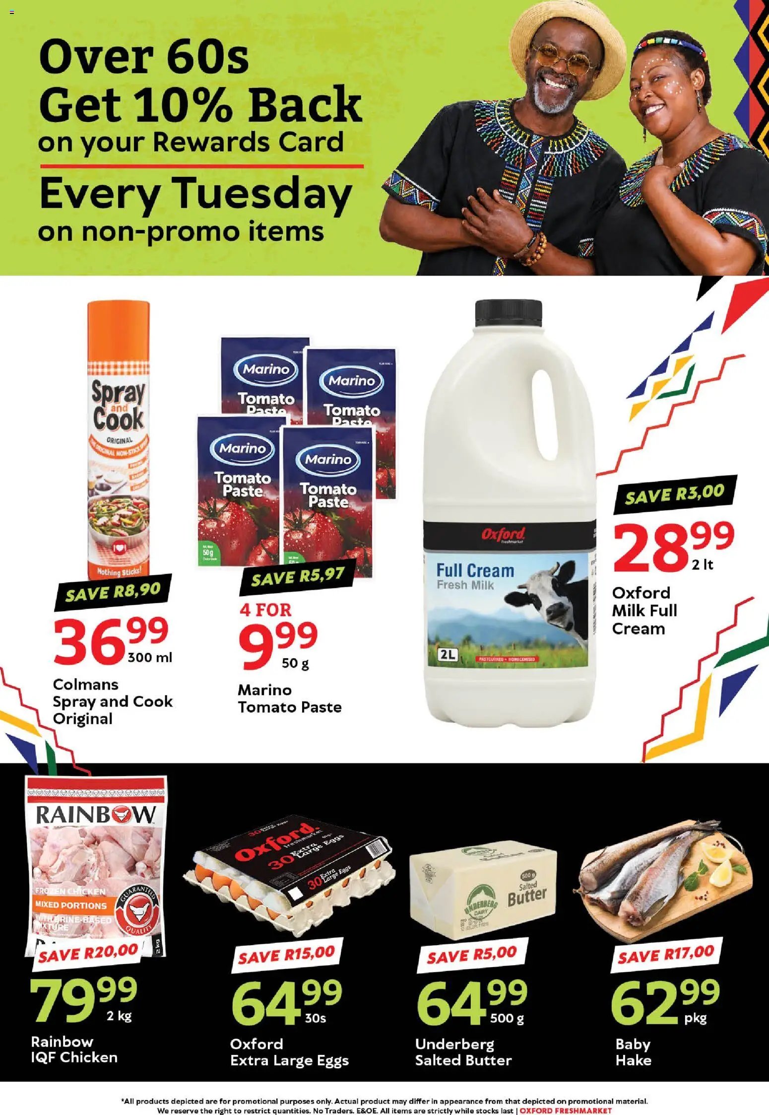 Oxford Freshmarket Tuesday Sale