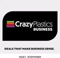 Crazy Plastics Business Specials