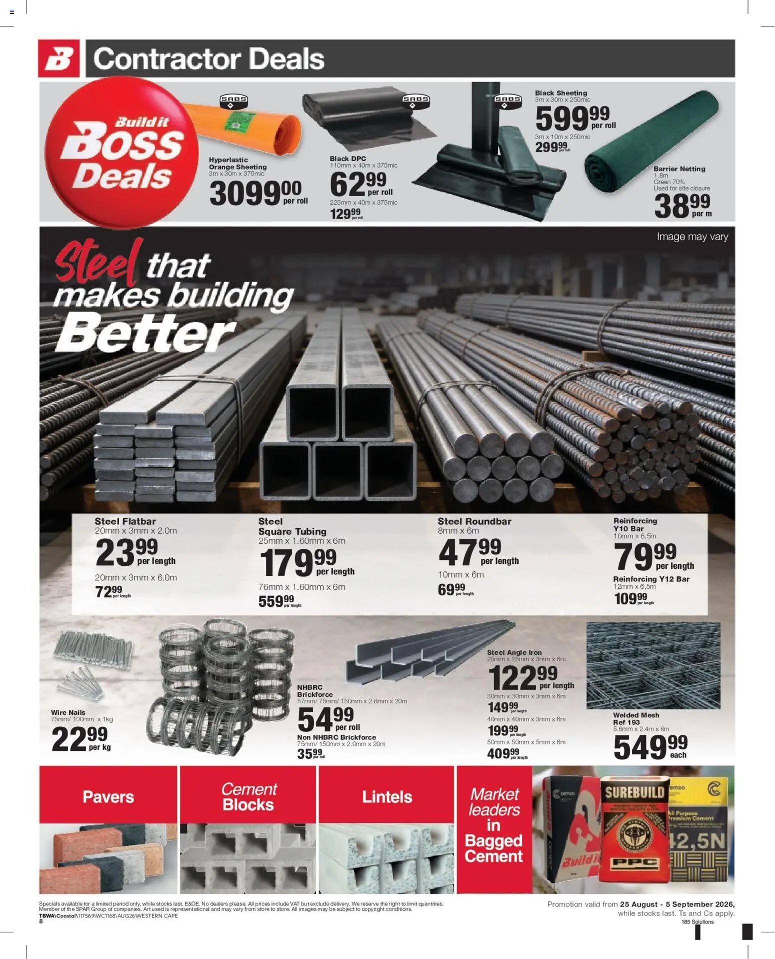 Build It - Western Cape - Weekly Specials