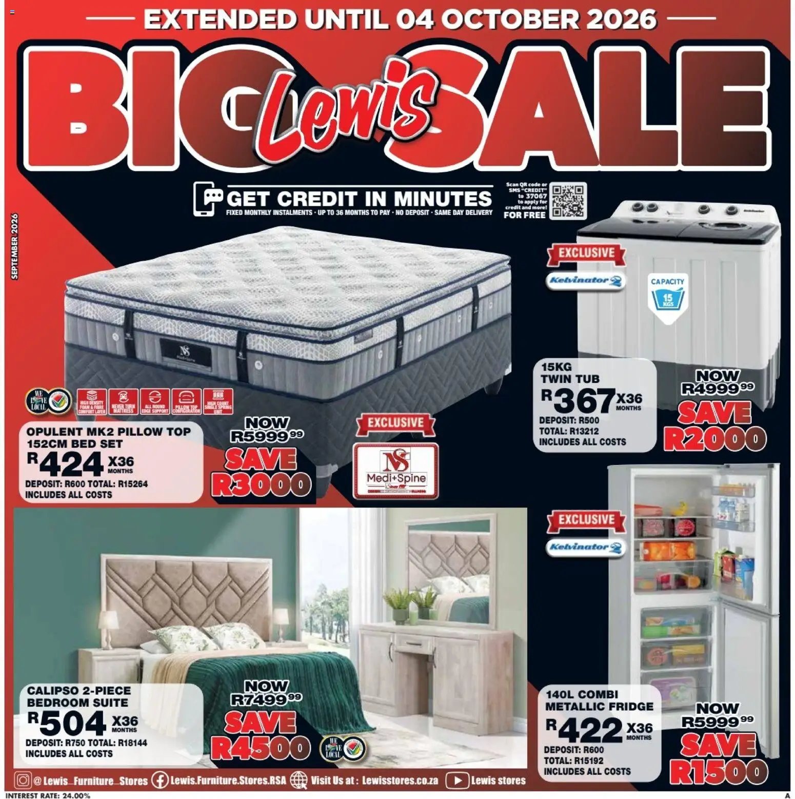 Lewis Stores South Africa Brochure