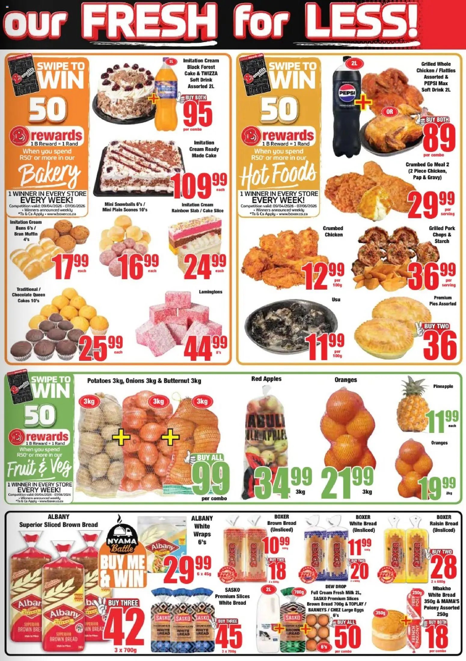 Boxer KwaZulu-Natal - Country Specials