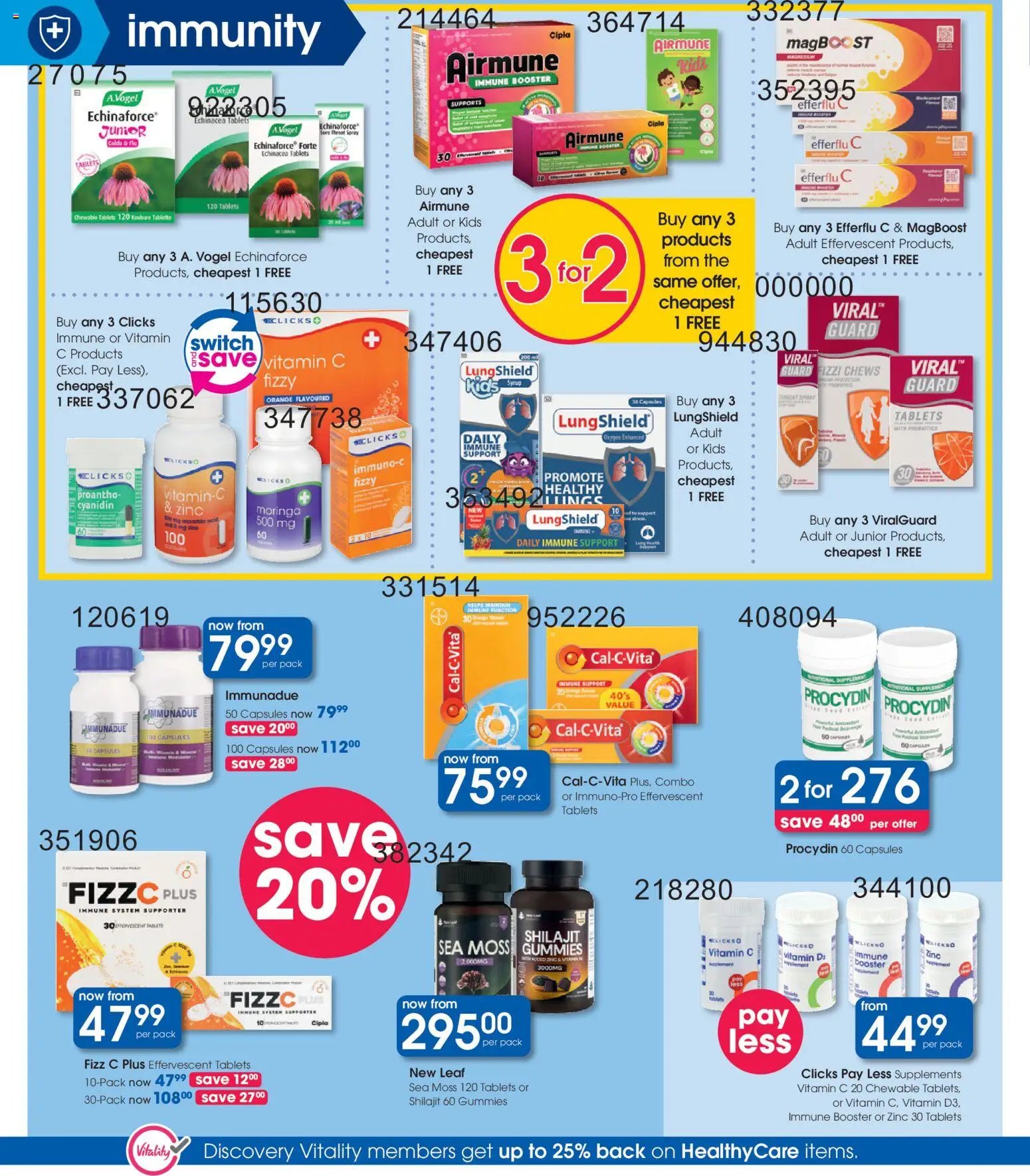 Clicks Healthcare Savings