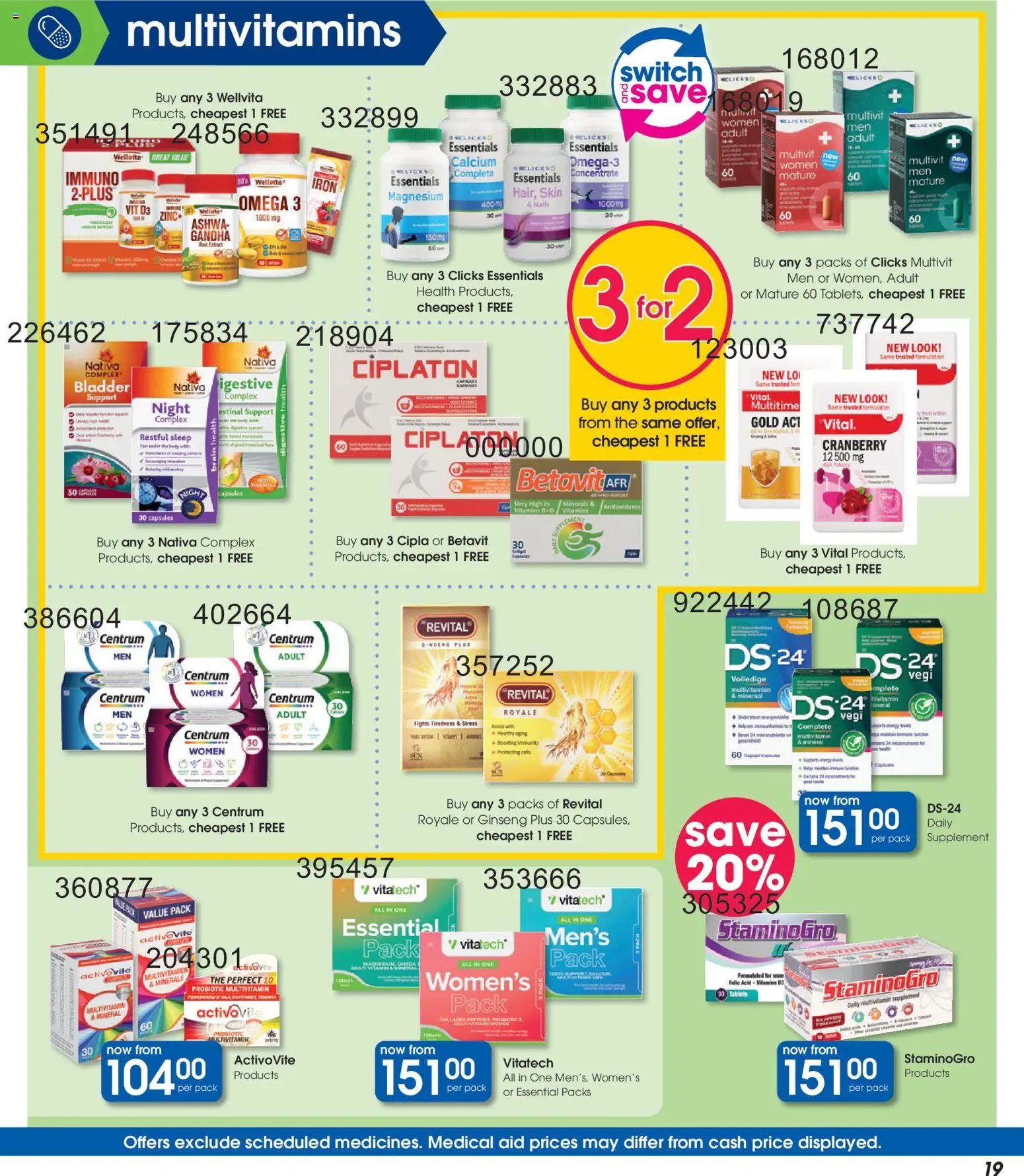 Clicks Healthcare Savings