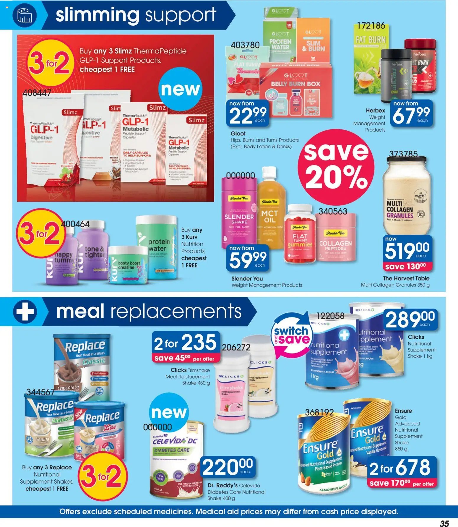 Clicks Healthcare Savings