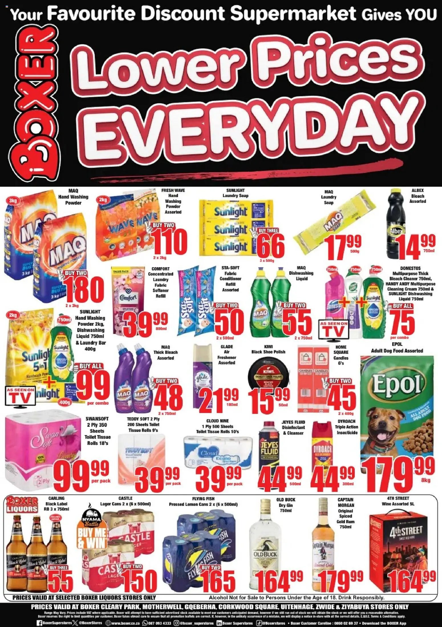 Boxer Eastern Cape Selected Stores - Specials