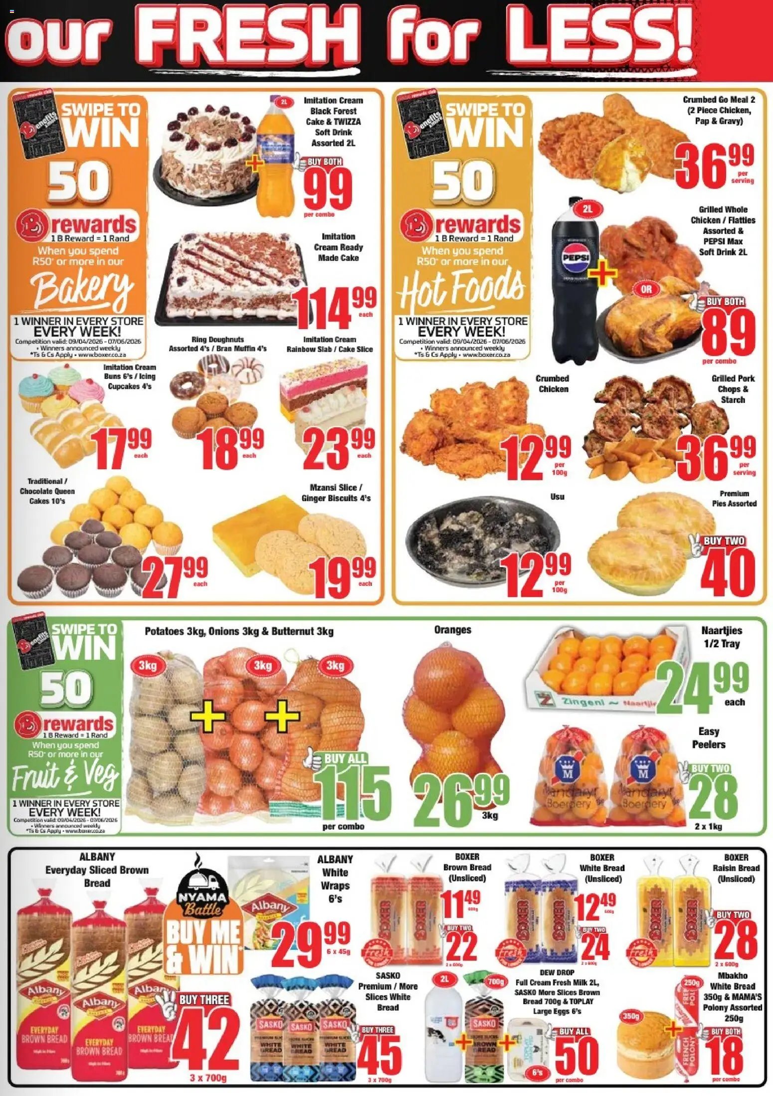 Boxer Eastern Cape Selected Stores - Specials