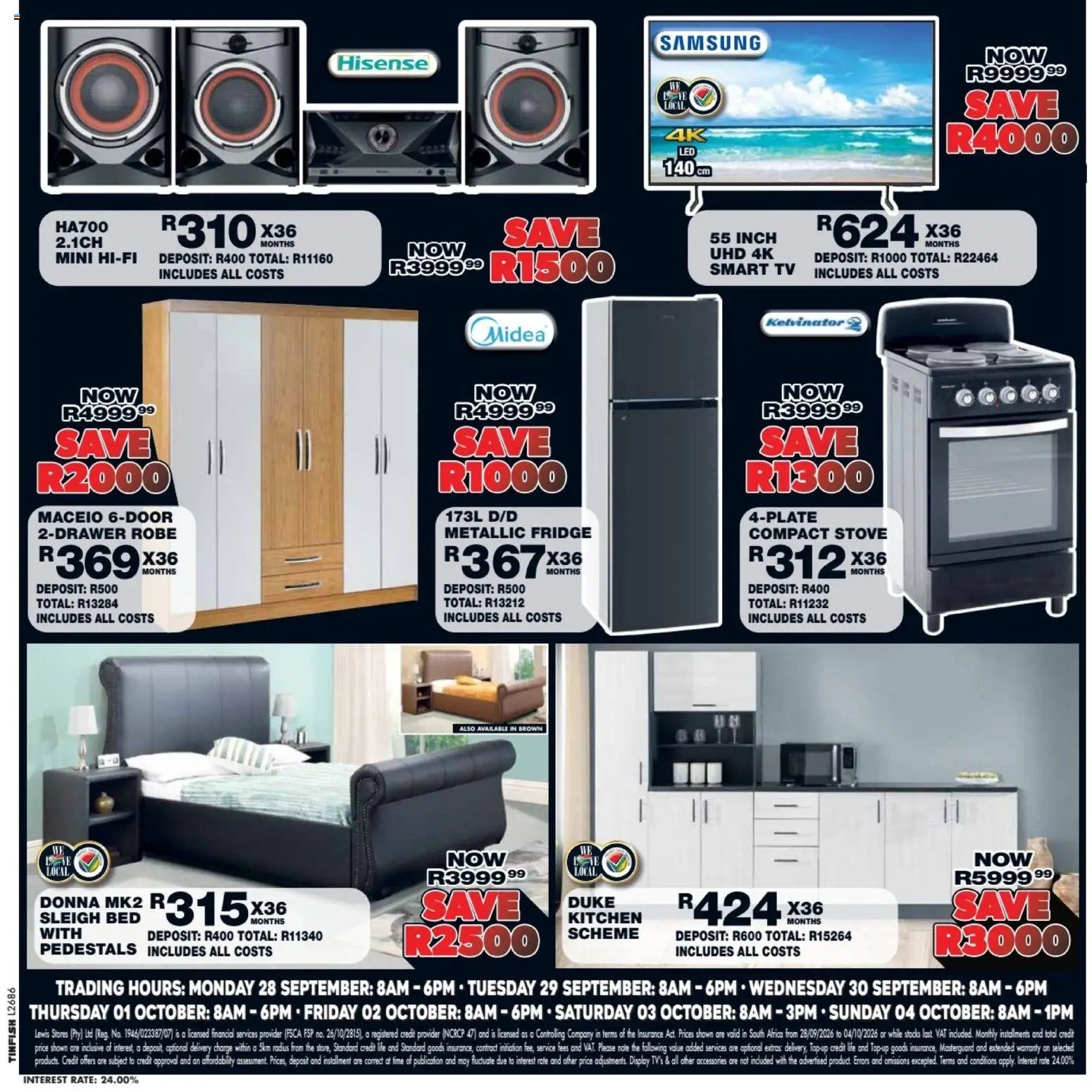 Lewis Stores Specials