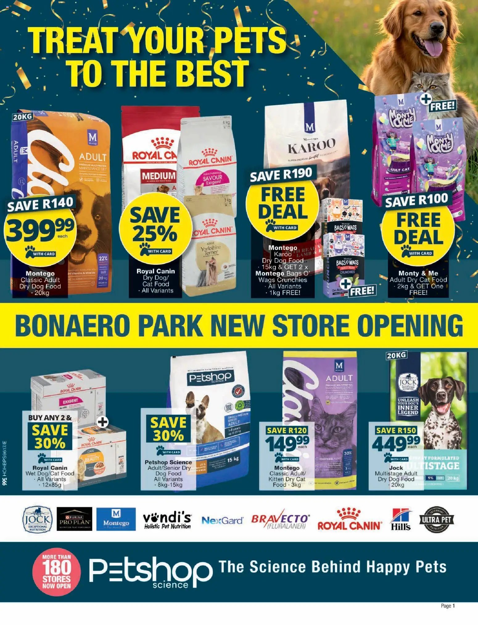 Checkers - Gauteng - Petshop Science Bonaero Park Store Opening