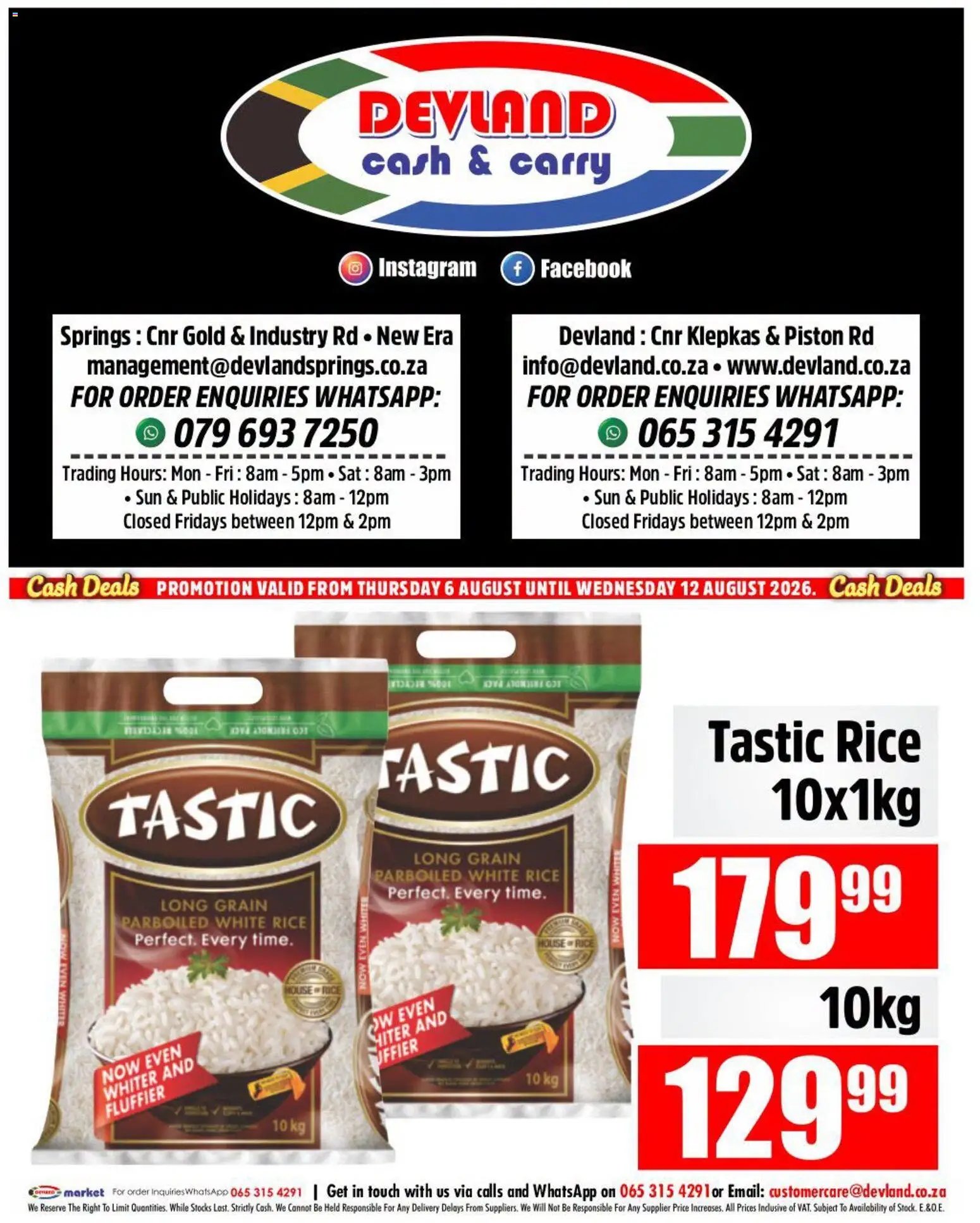 Devland Cash Deals